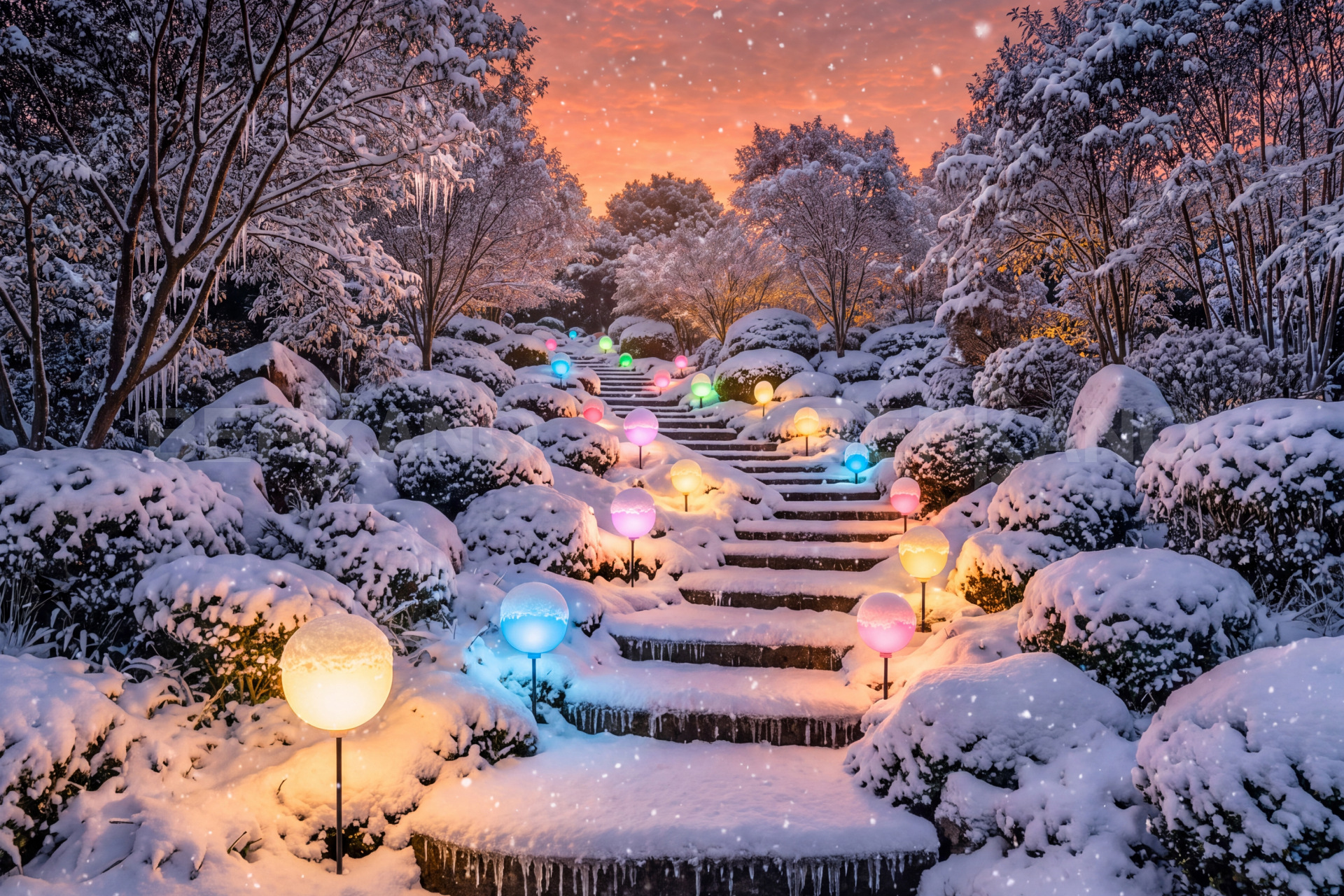 Уличный Шар Balloon 50 Snow White RGB - фото 0