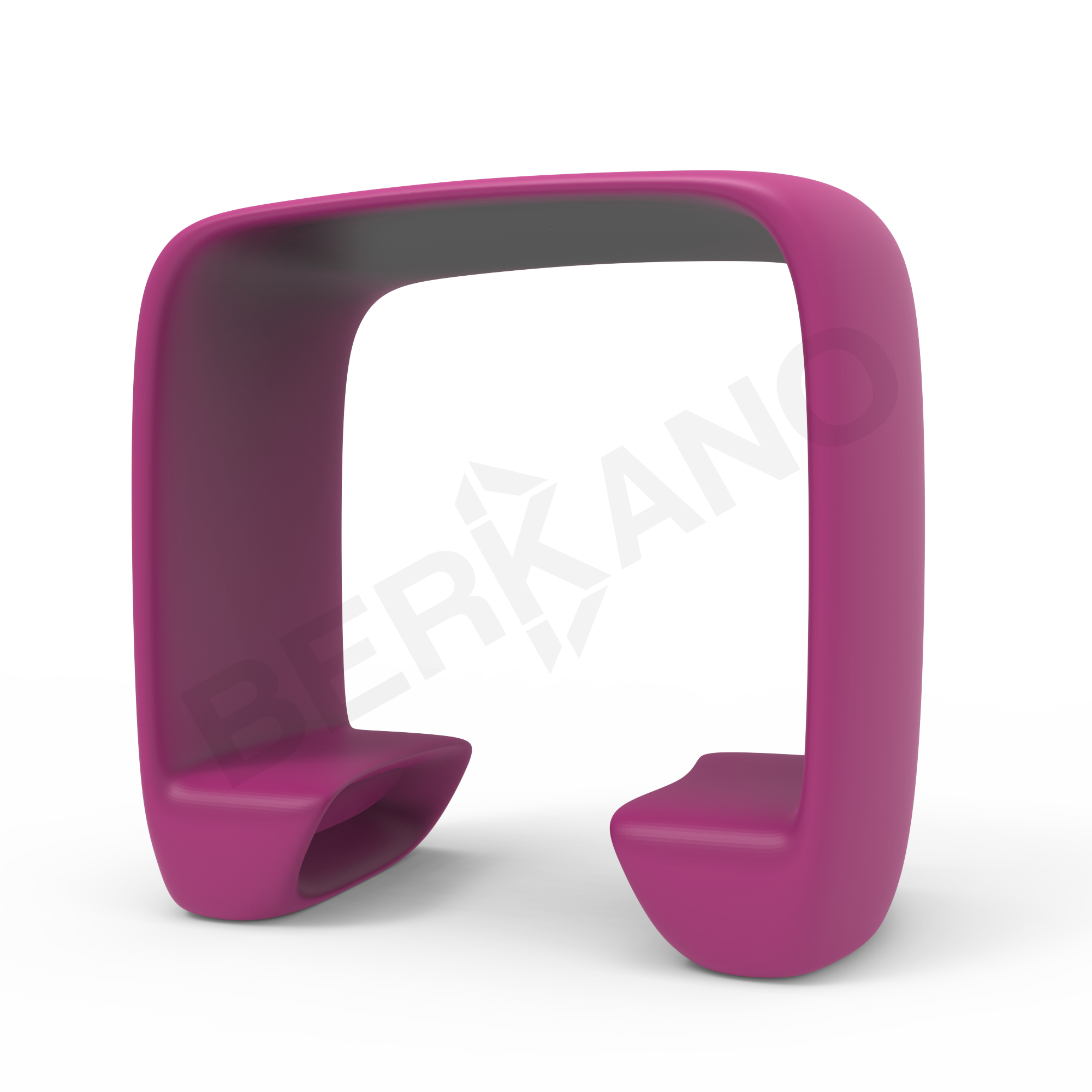 Скамья Phone Square фиолетового цвета - фото 3
