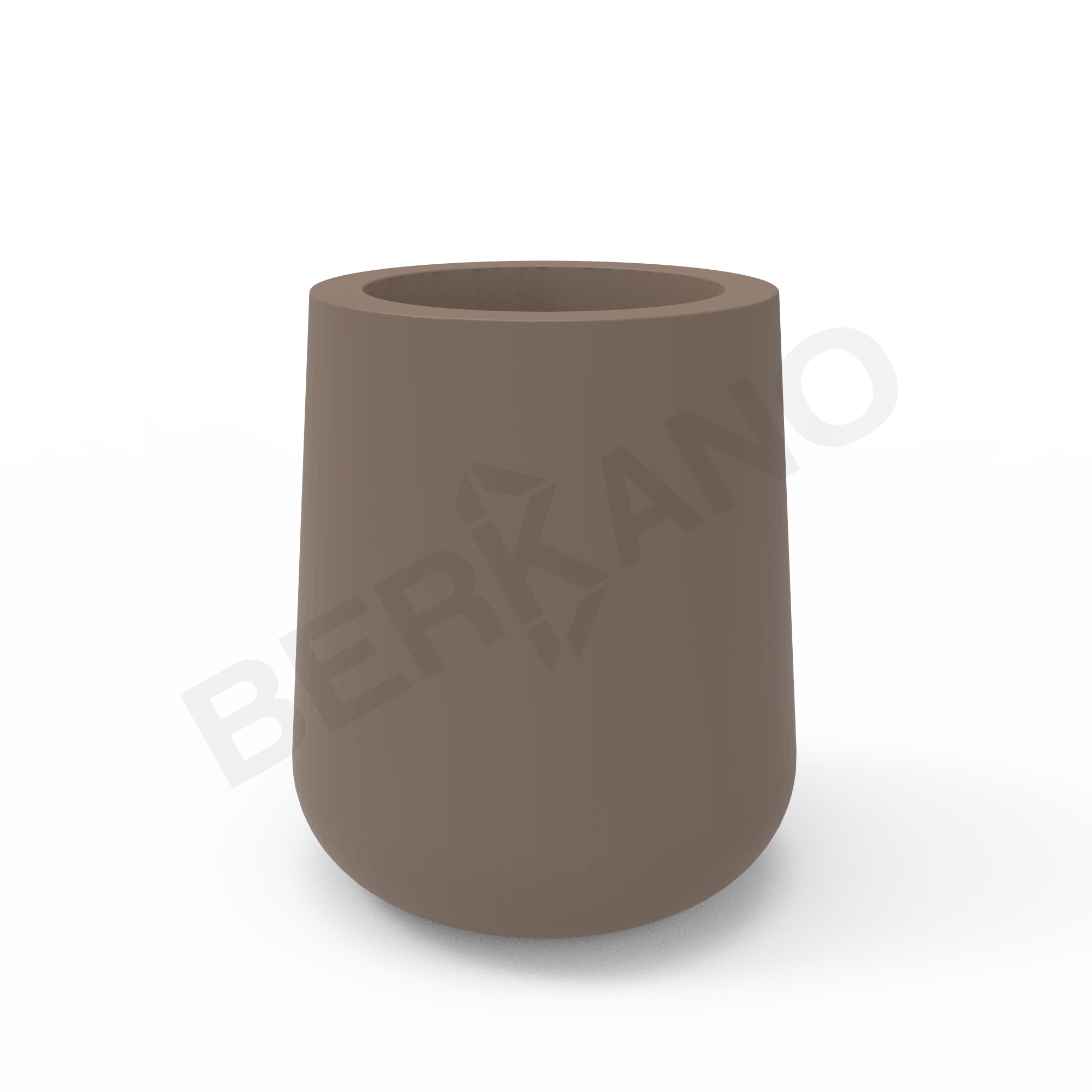 Кашпо Grace planter 75 DB кофейного цвета - фото 3