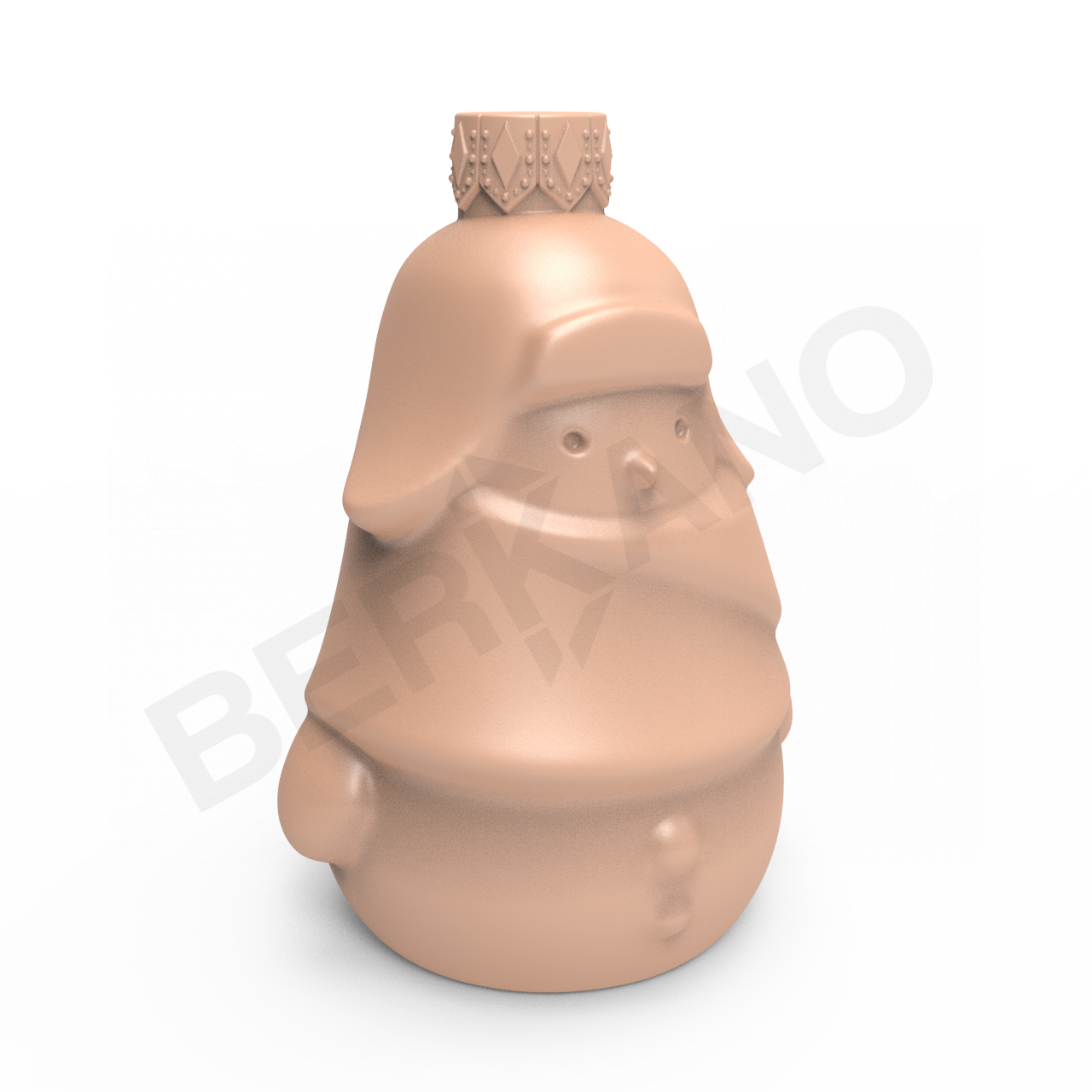Праздничное украшение SNOWMAN TOY терракотового цвета - фото 4
