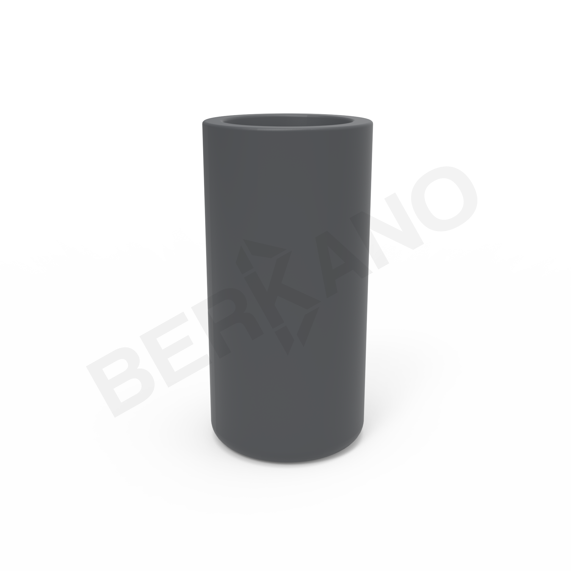 Кашпо Smoov Planter Cylinder DB графитового цвета - фото 3