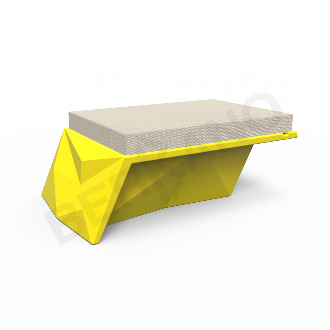 Угловой модуль Quaro с подушками Yellow / аксессуар бежевого цвета  - фото 6