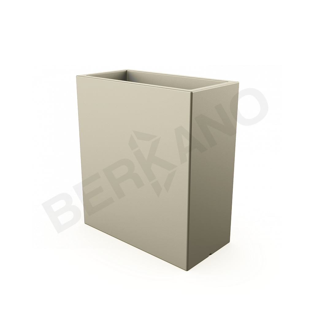 Кашпо Cubric 90*80 DB бежевого цвета - фото 3