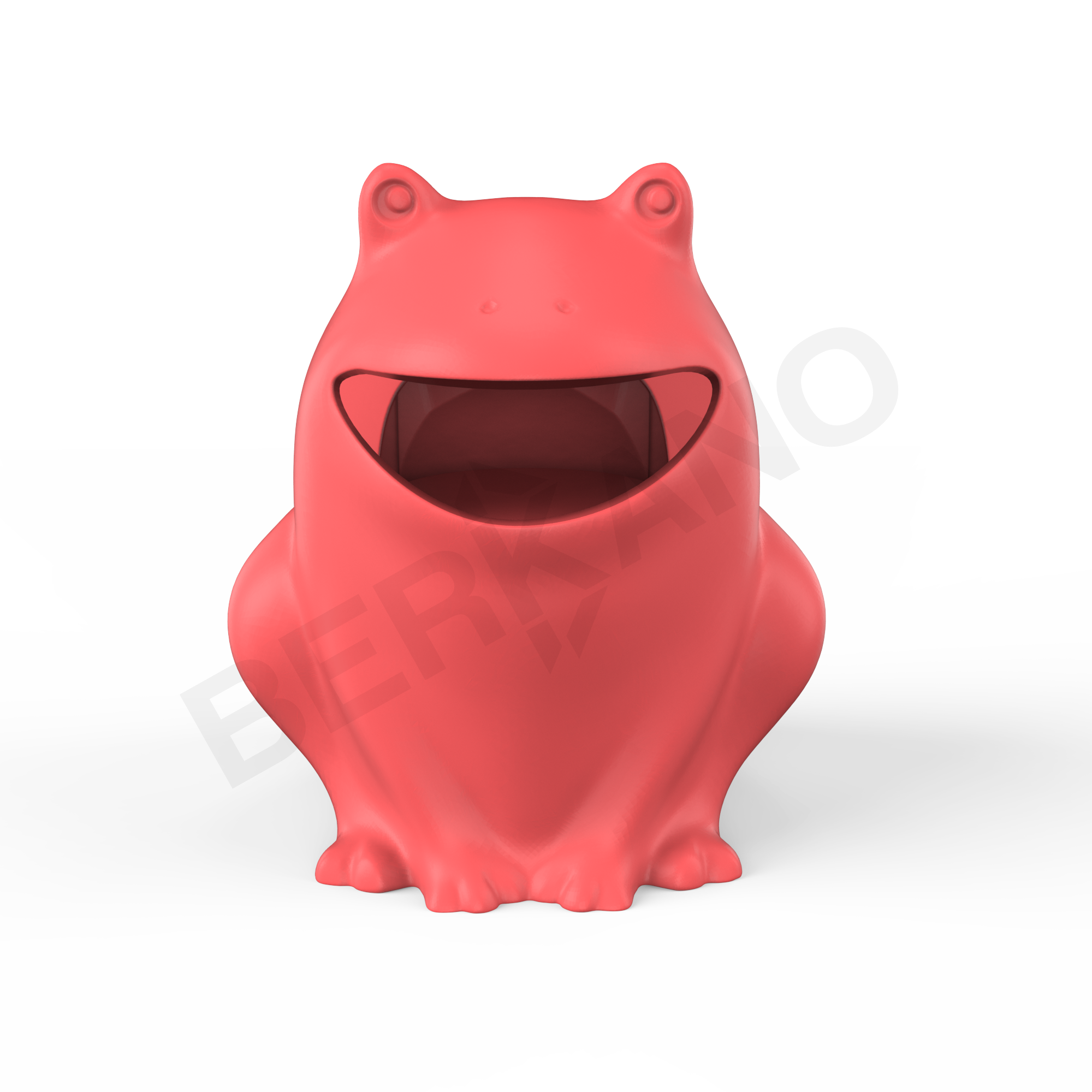 Урна детская BERKANO Frog красного цвета - фото 2