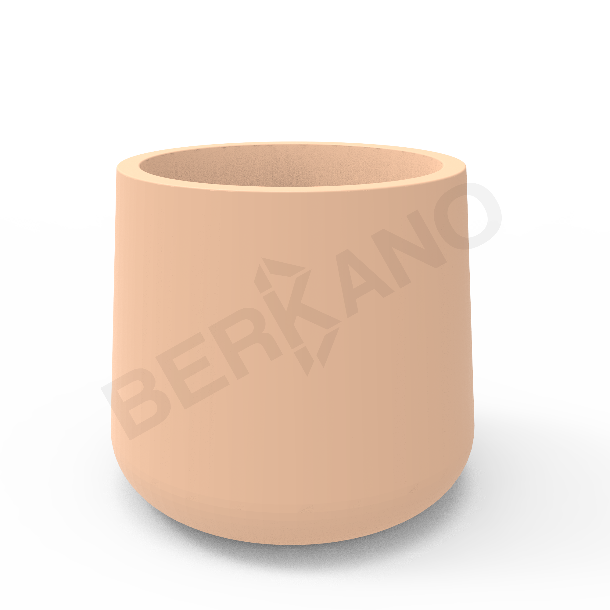 Кашпо Grace planter 110 DB терракотового цвета - фото 3