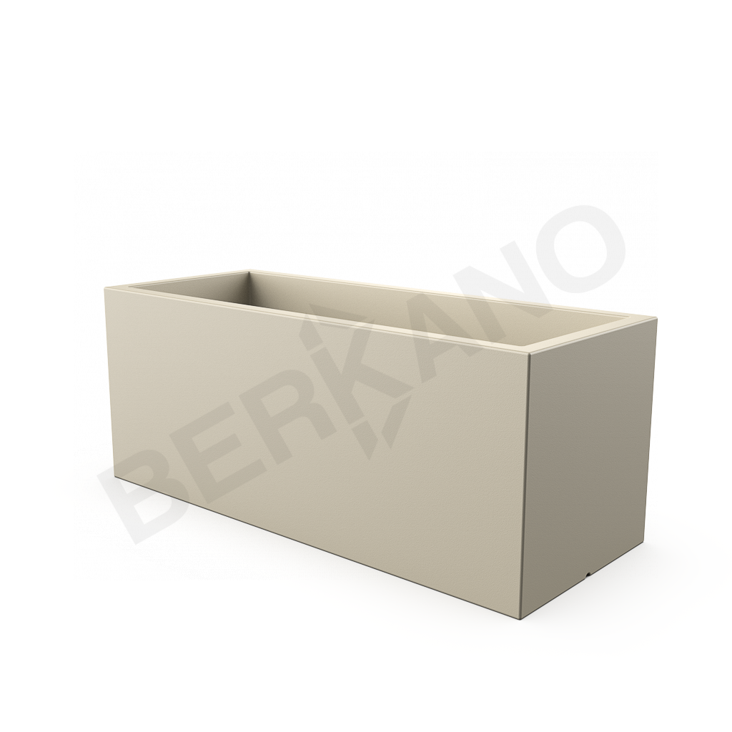 Кашпо Cubric 150*60 бежевого цвета - фото 3