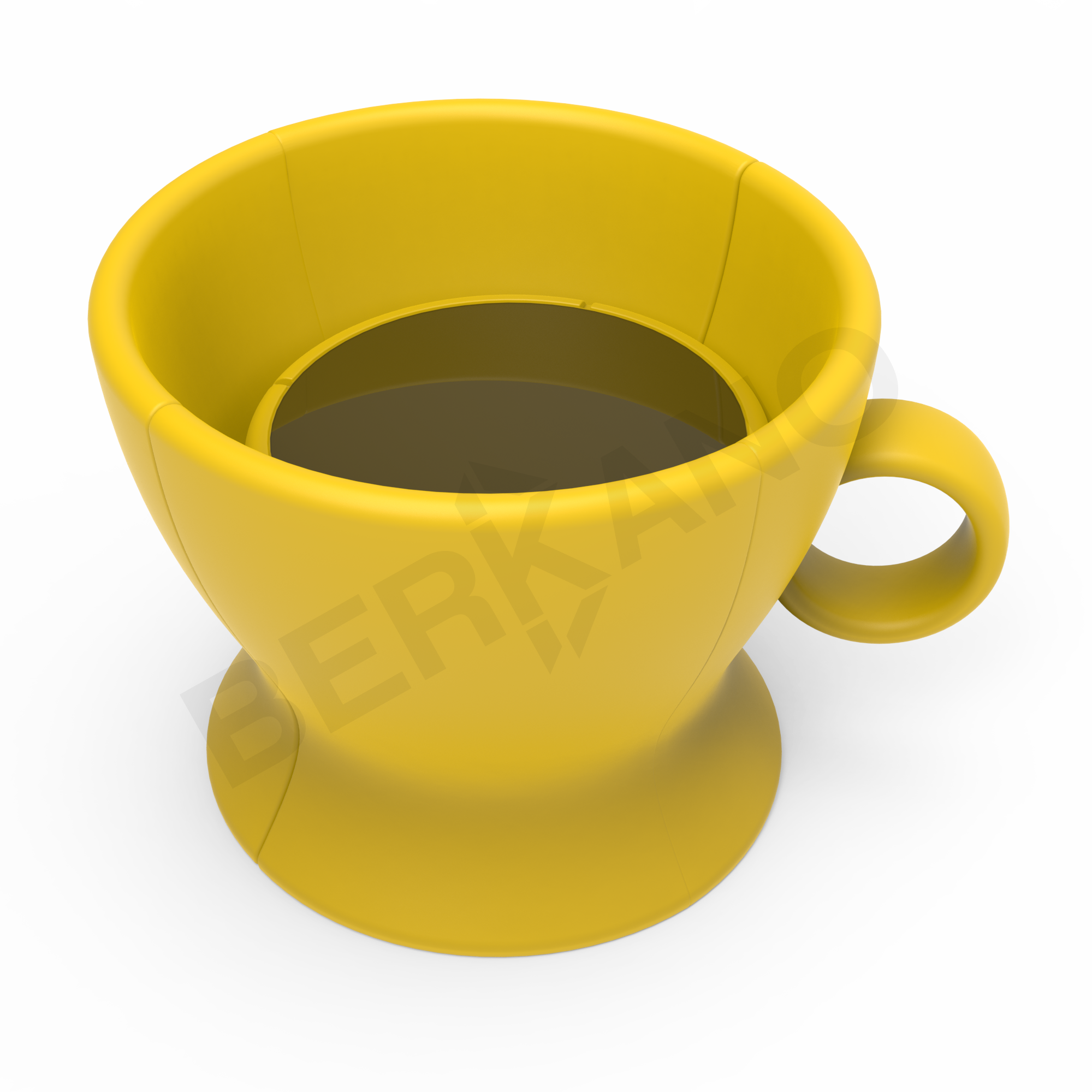 Стул с ручкой Coffee Yellow - фото 2