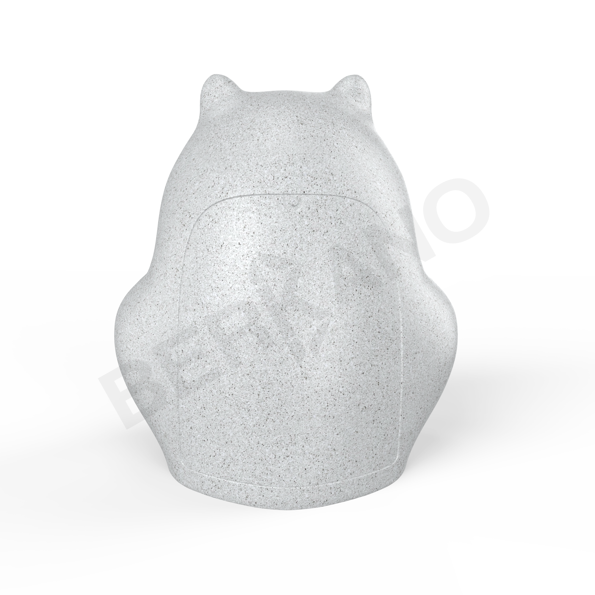 Урна детская BERKANO Frog белого цвета Granite - фото 6