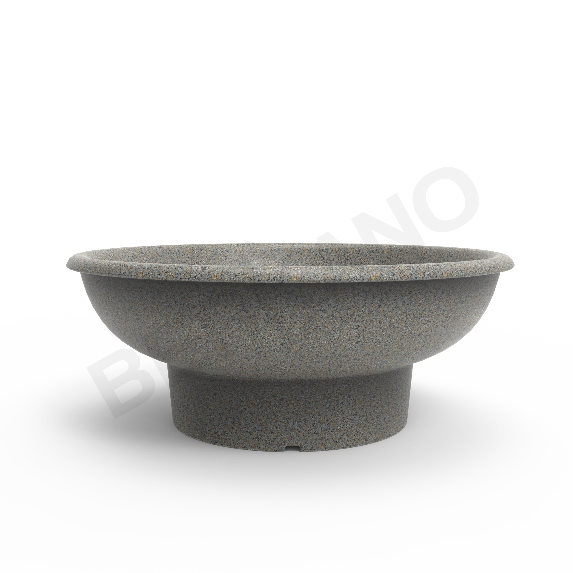 Кашпо Bowl Sand Granite - фото 2