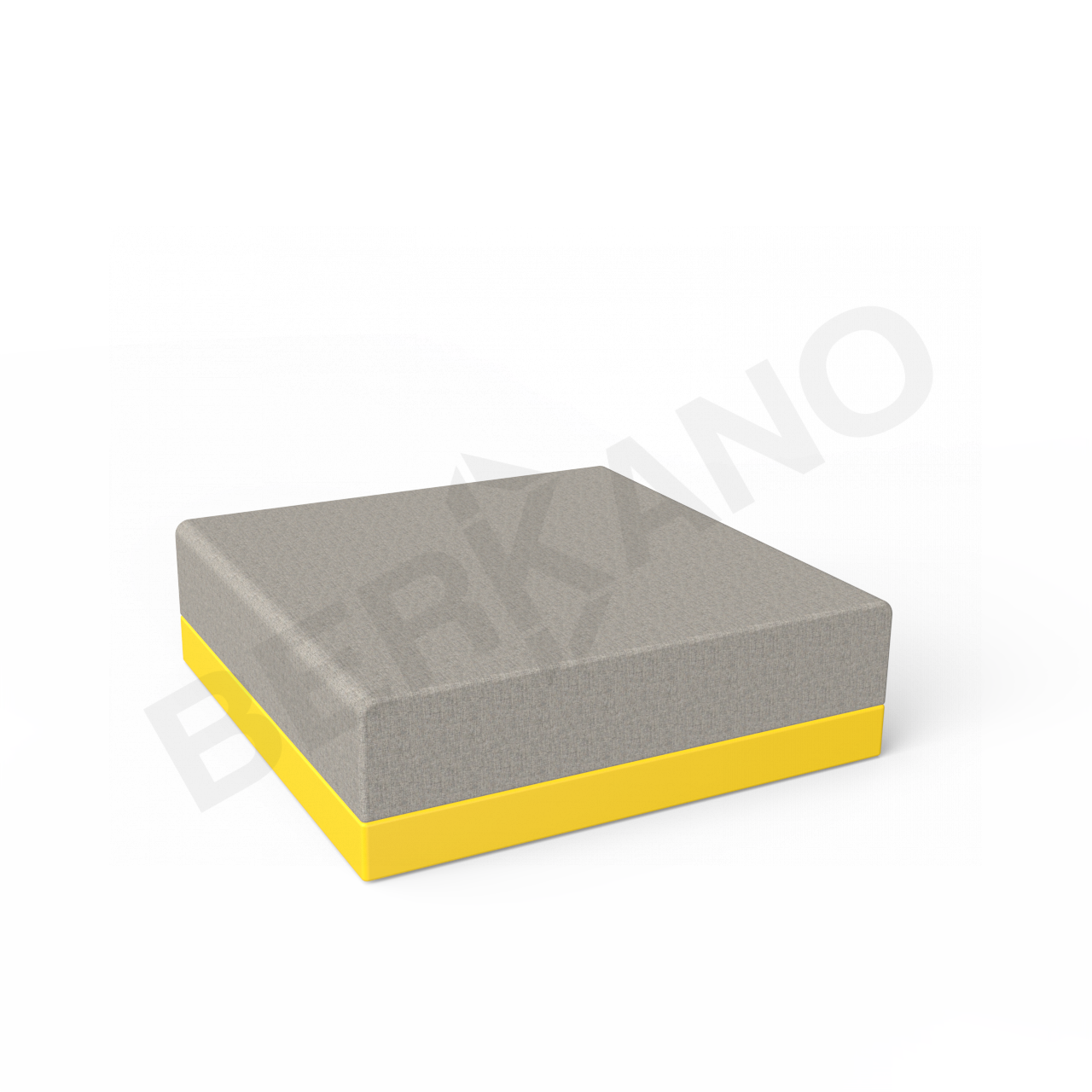 Пуф Quarter modular с подушками Yellow / аксессуар Light grey  - фото 6