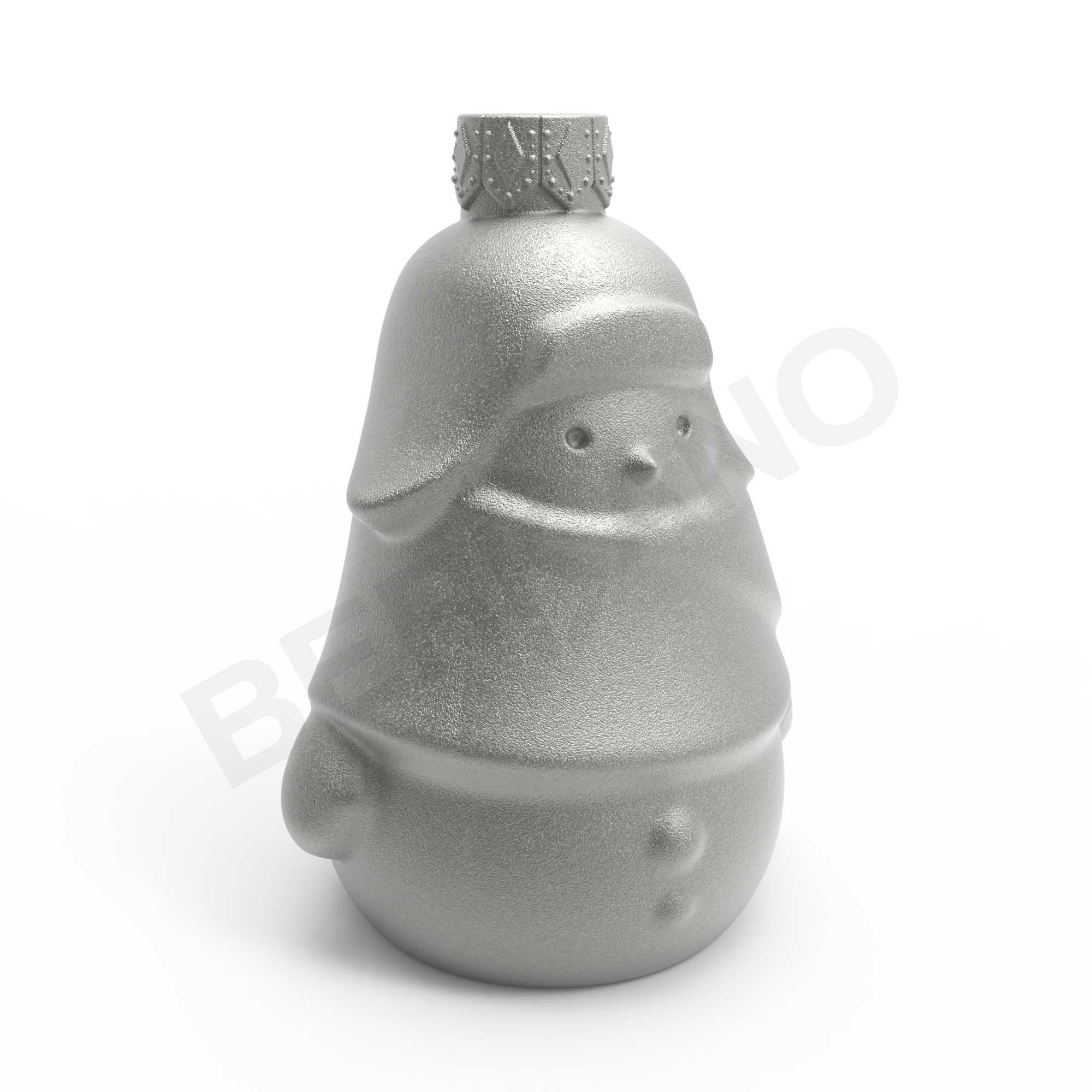 Праздничное украшение SNOWMAN TOY Silver - фото 4