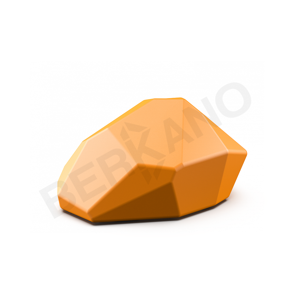 Светильник Polystone 45 оранжевого цвета - фото 2