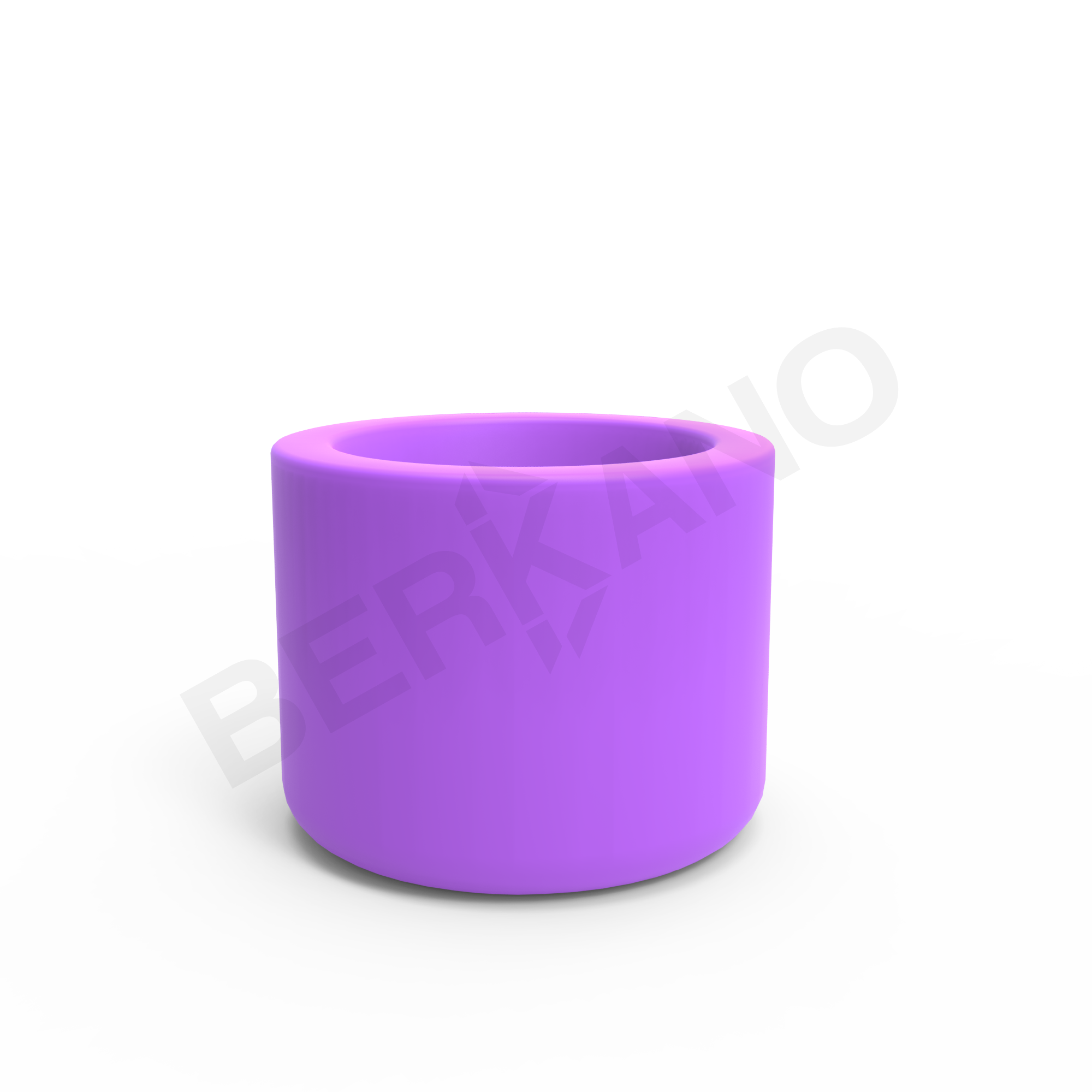 Кашпо Smoov Planter Mini Cylinder 30 DB сиреневого цвета  - фото 5
