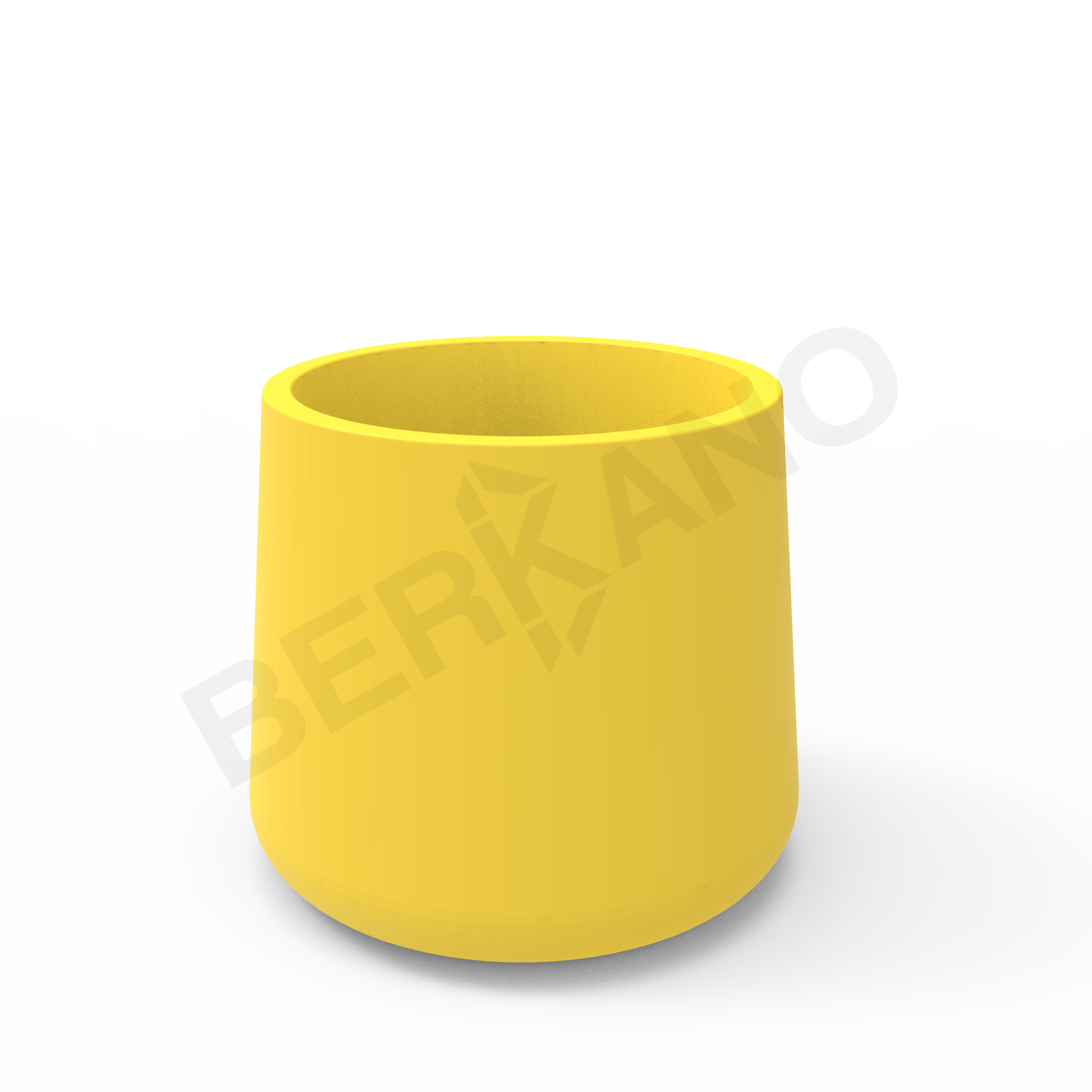 Кашпо Grace planter 90 DB желтого цвета  - фото 3