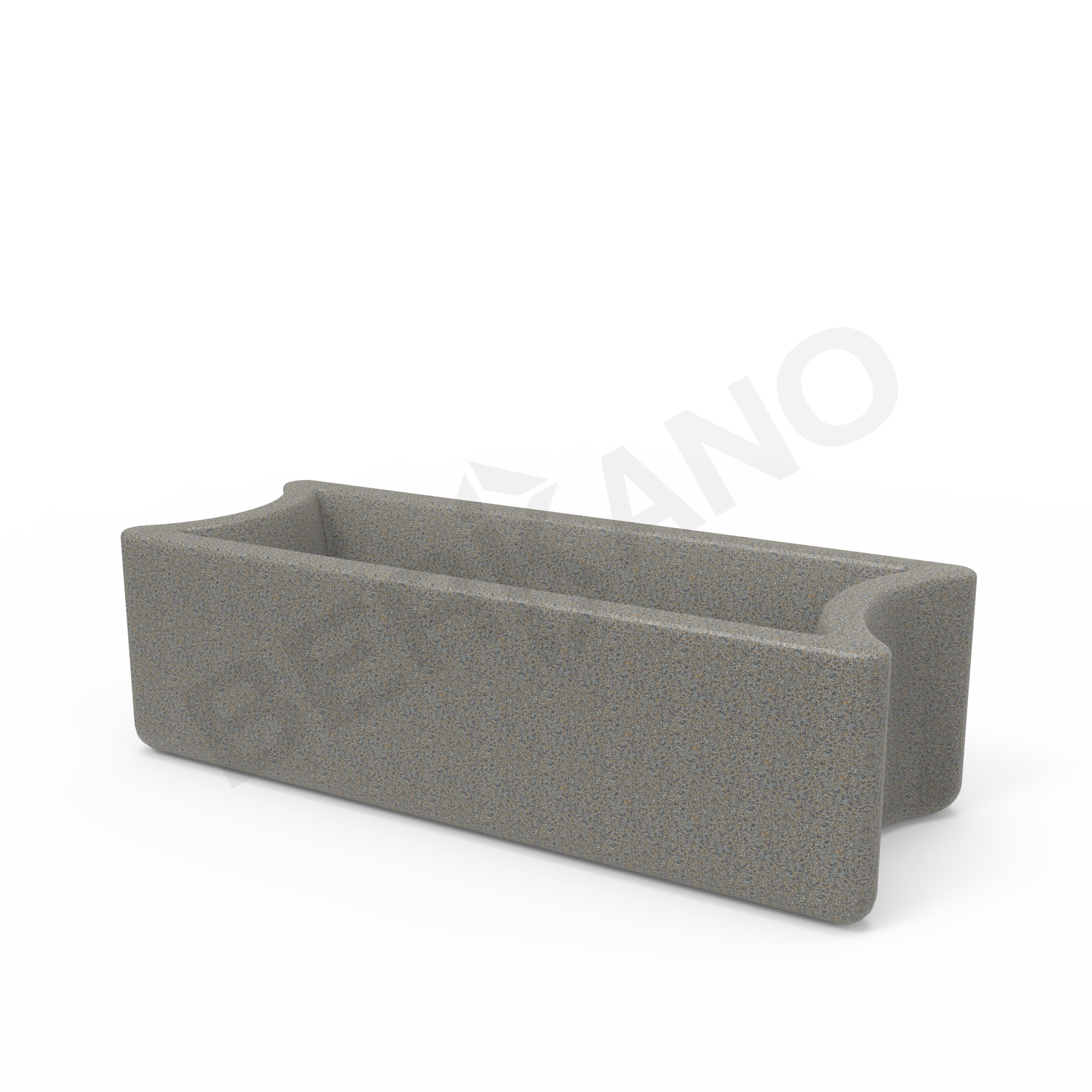 Кашпо Smoov Planter Mini Line 30 DB Sand Granite - фото 7