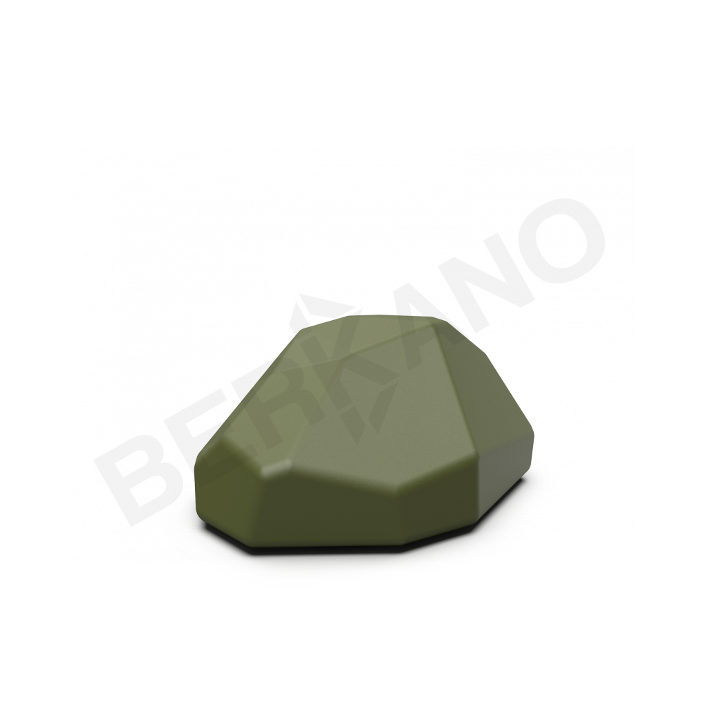 Светильник Polystone 30 темно-зеленого цвета - фото 2