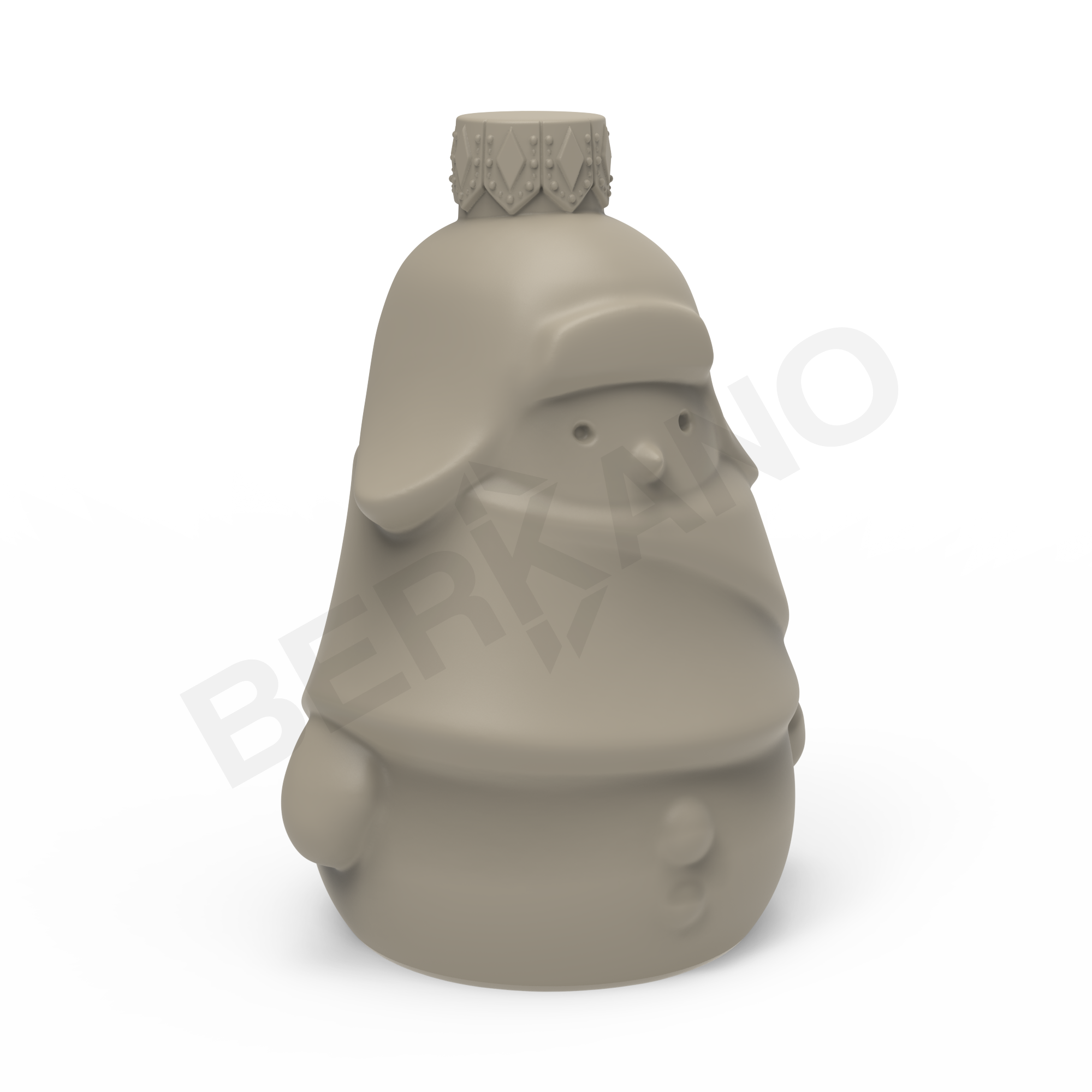 Праздничное украшение SNOWMAN TOY кофейного цвета - фото 6