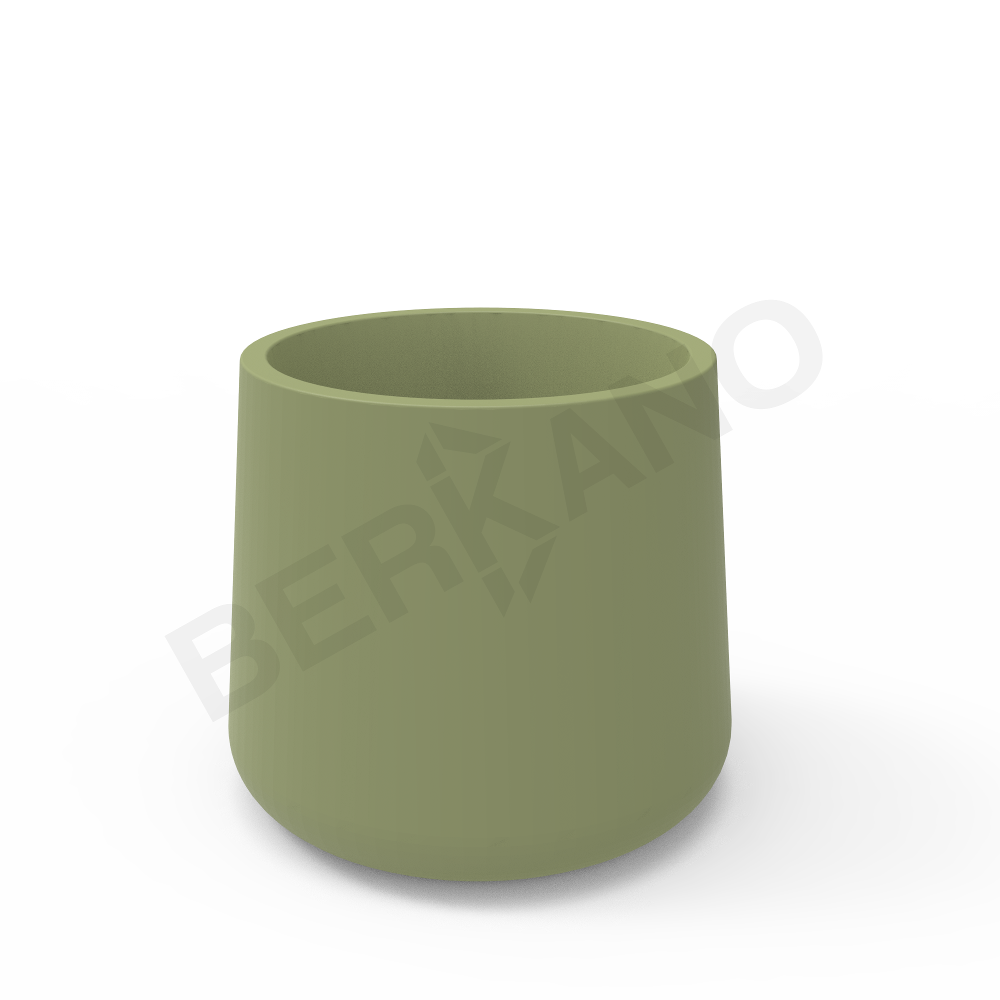 Кашпо Grace planter 90 темно-зеленого цвета - фото 3