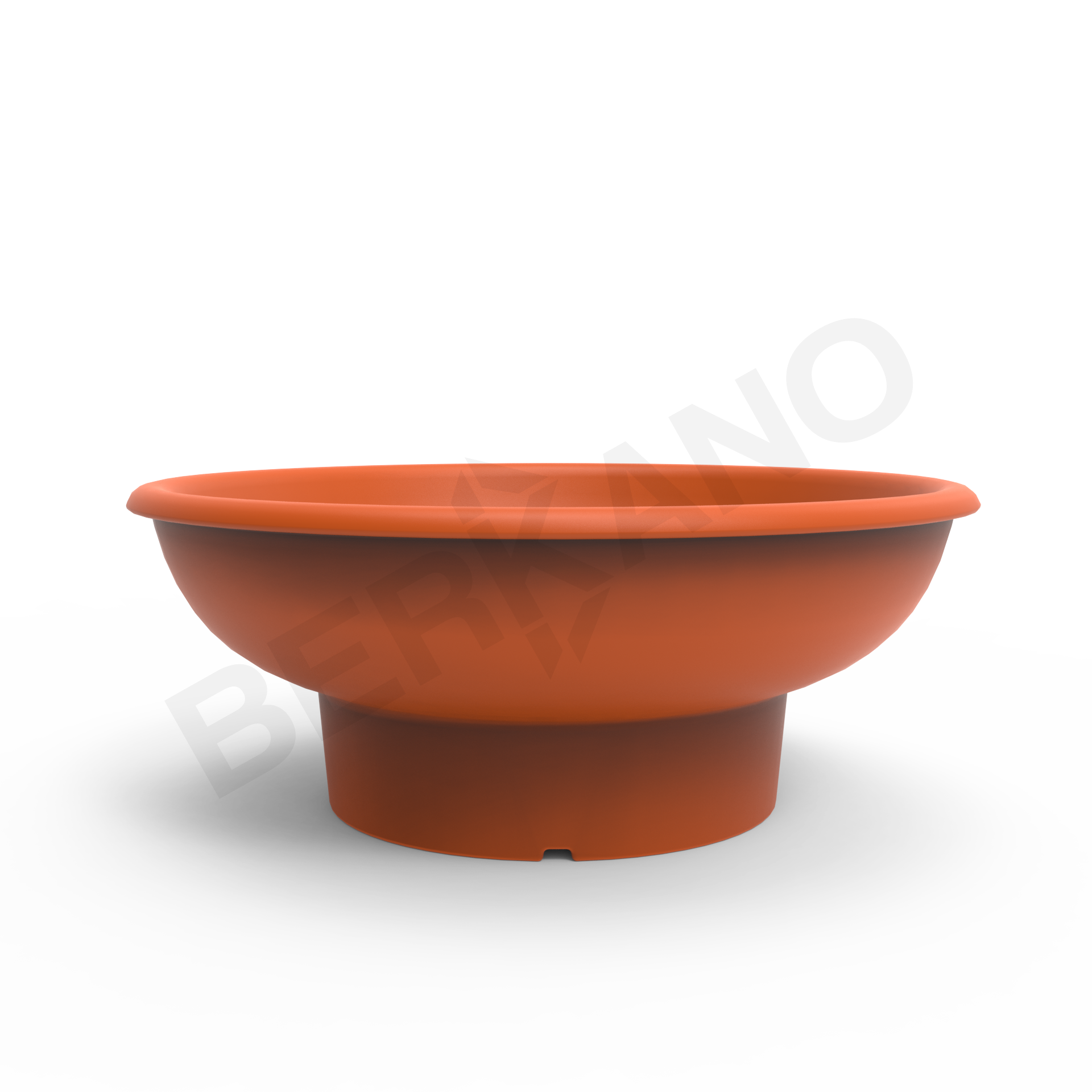 Кашпо Bowl оранжевого цвета - фото 3