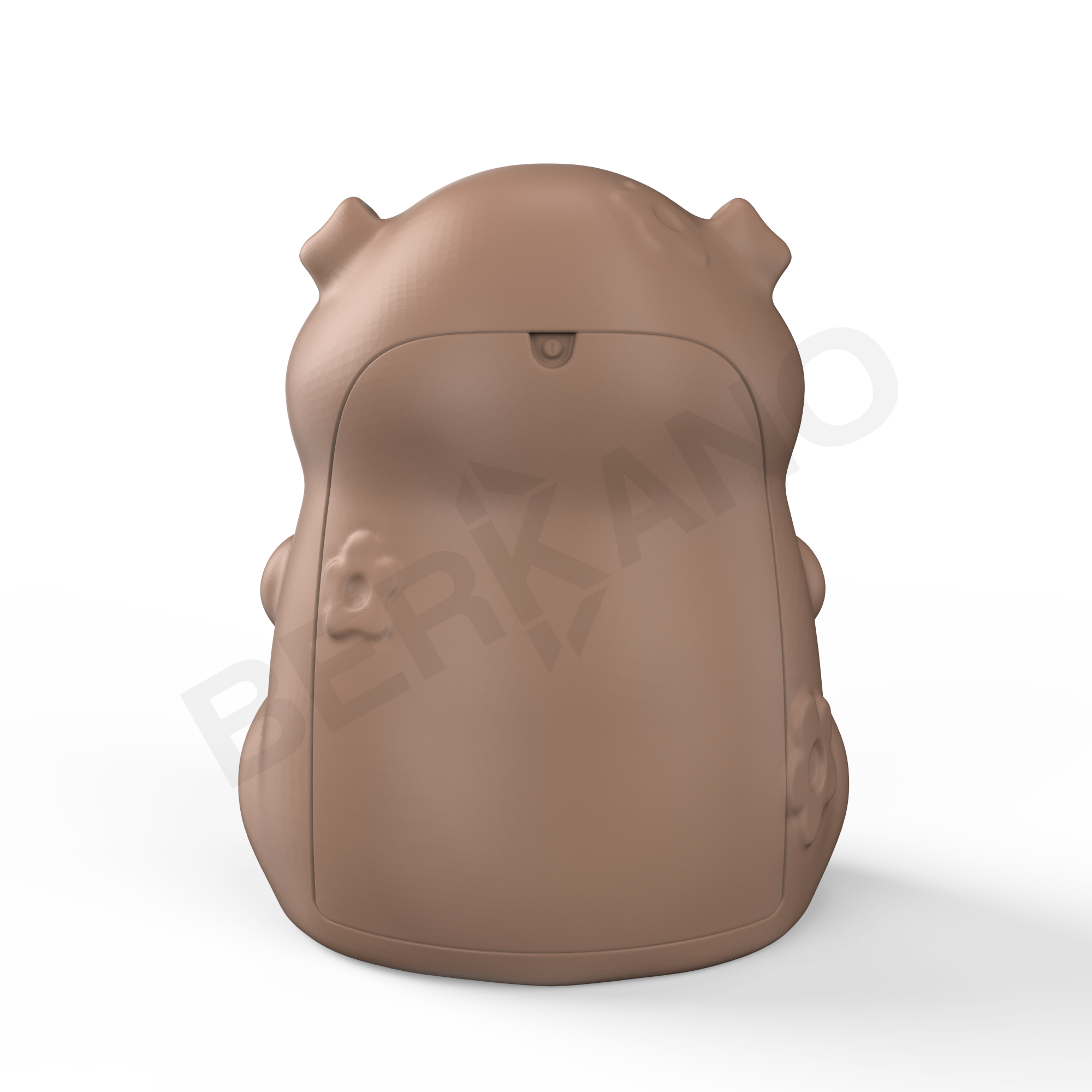 Урна детская BERKANO Piggy коричневого цвета - фото 2