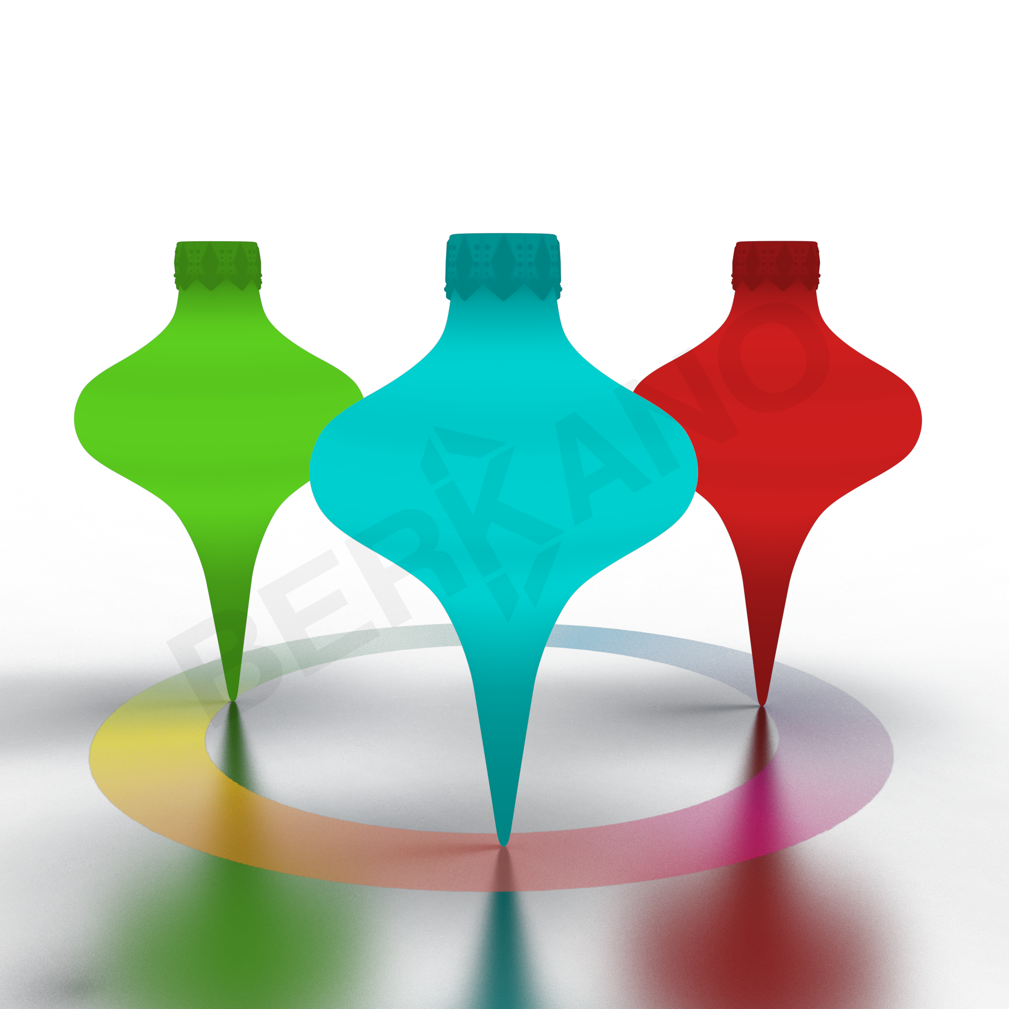 Праздничное украшение SPIN белого цвета RGB - фото 3
