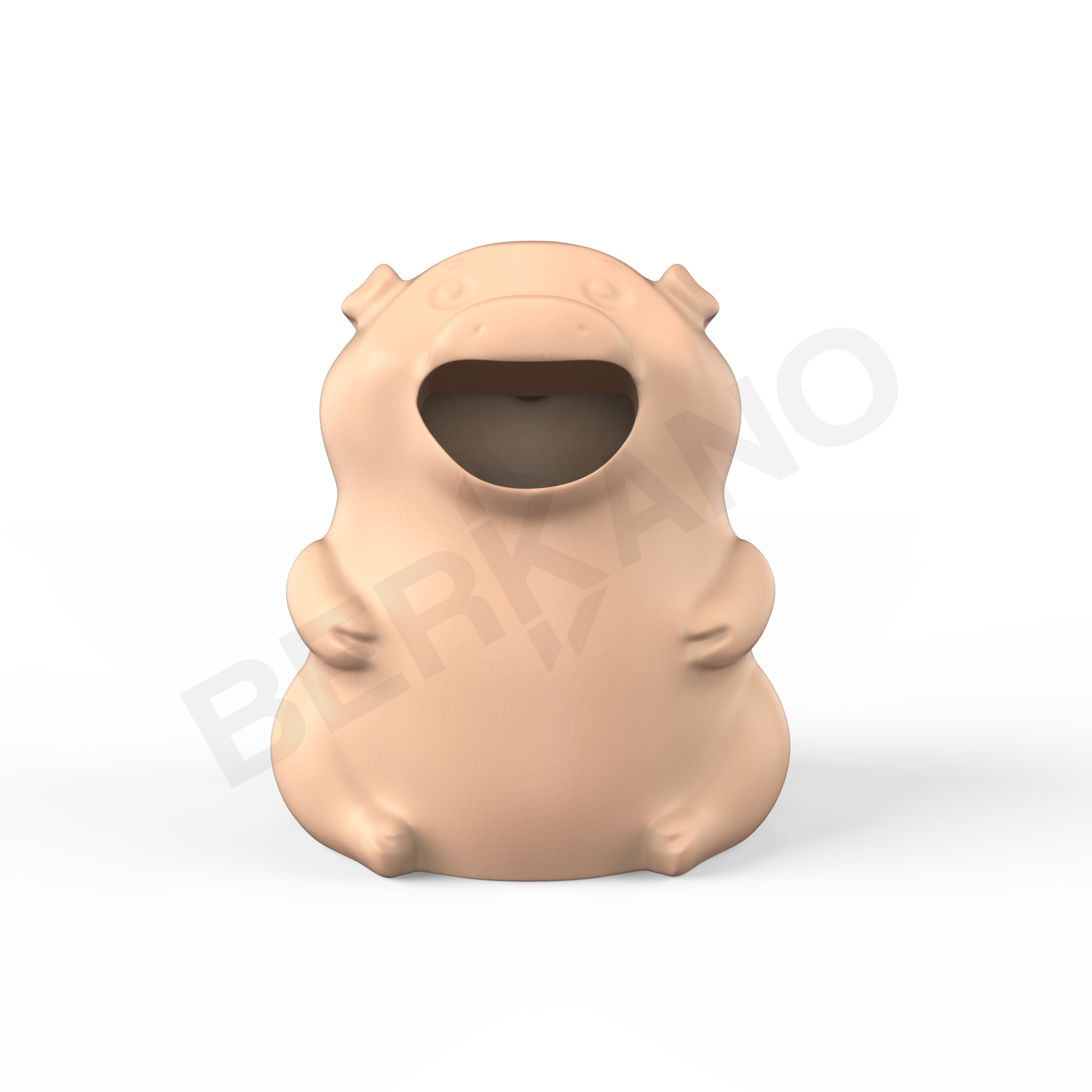 Урна детская BERKANO Piggy терракотового цвета - фото 2