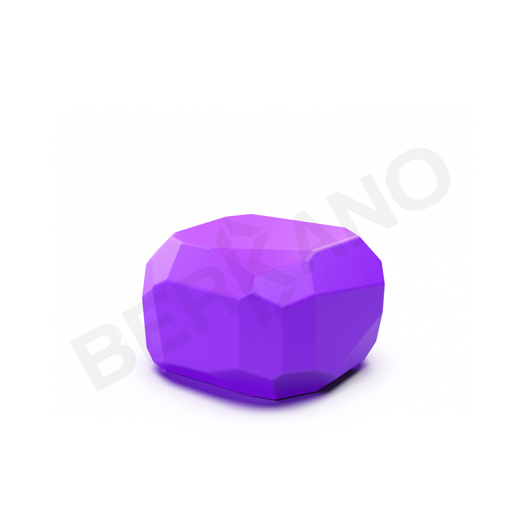 Светильник Polysquare 55 сиреневого цвета - фото 4