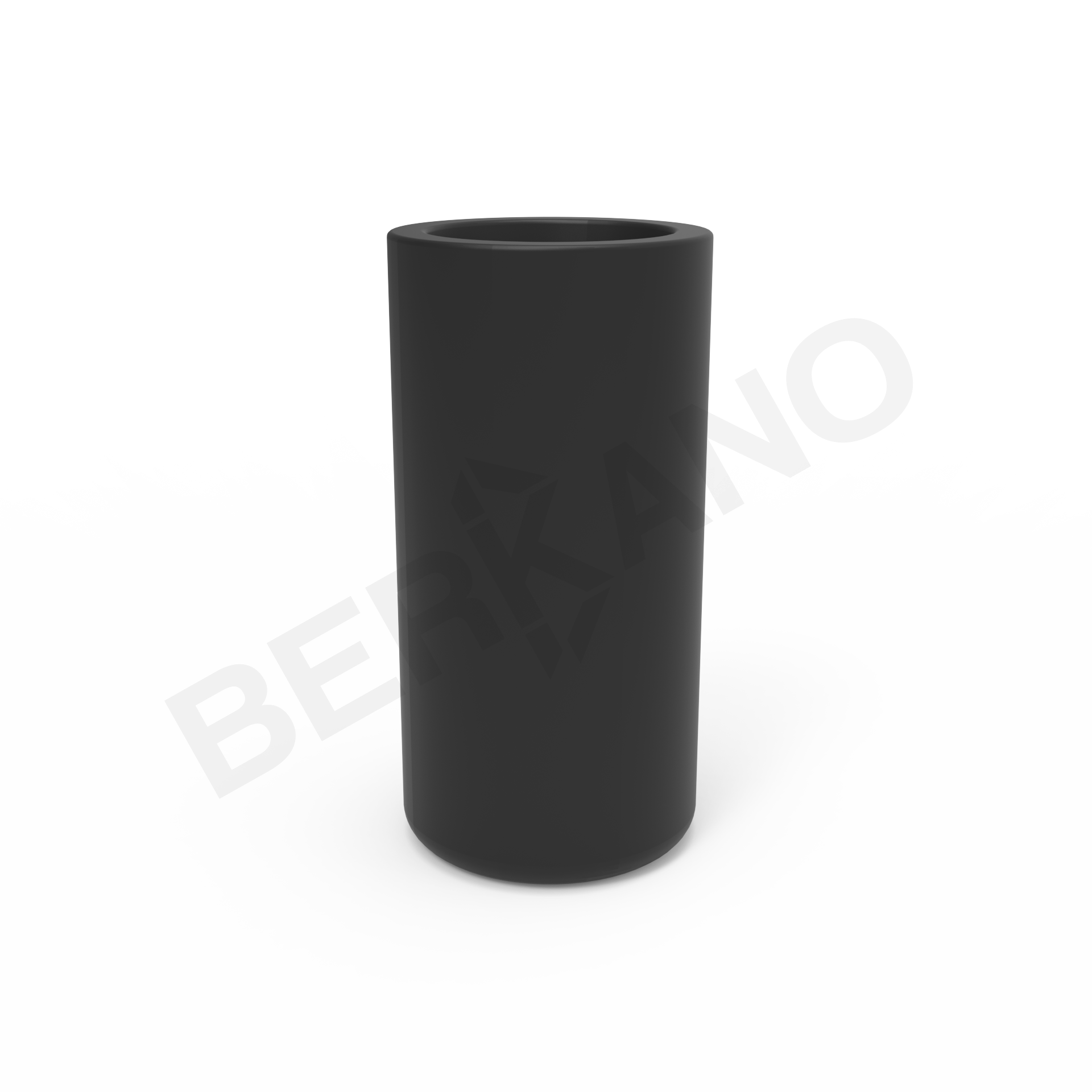Кашпо Smoov Planter Cylinder DB черного цвета - фото 3