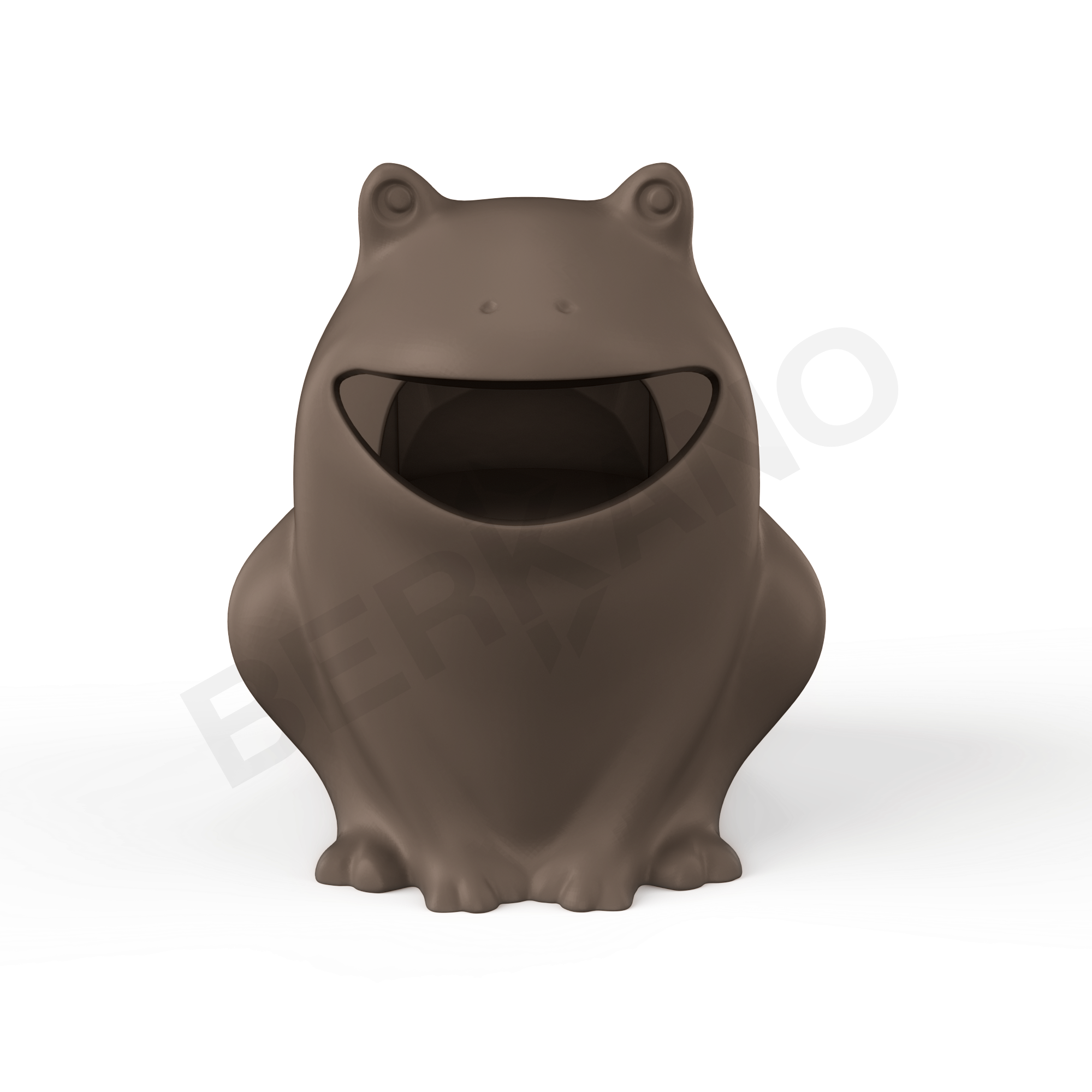 Урна детская BERKANO Frog кофейного цвета - фото 2