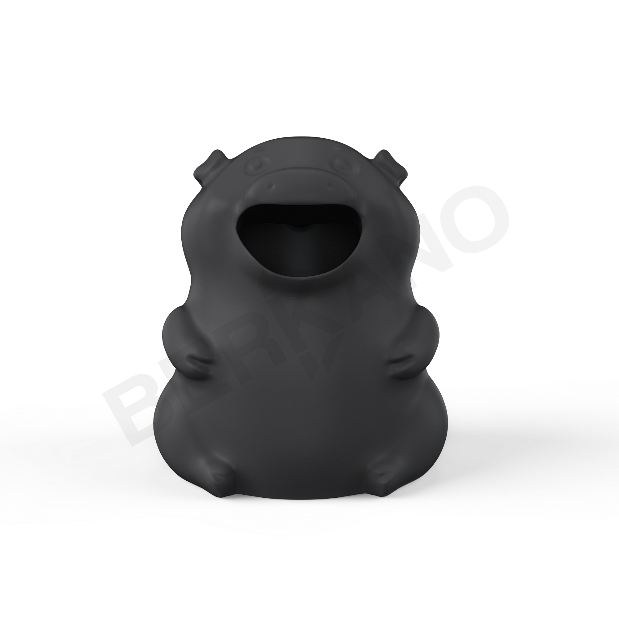 Урна детская BERKANO Piggy графитового цвета - фото 3