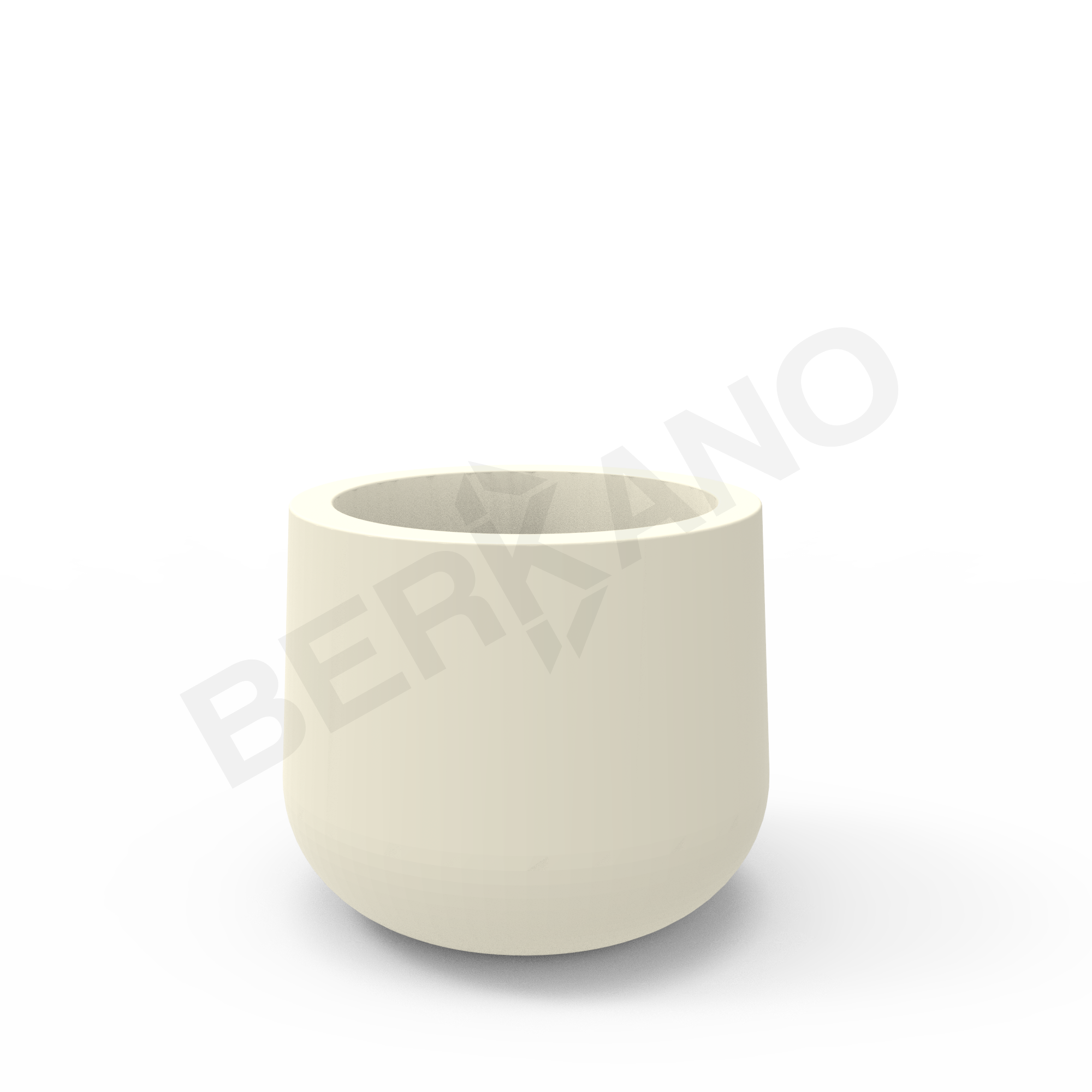 Кашпо Grace planter 45 DB бежевого цвета - фото 3