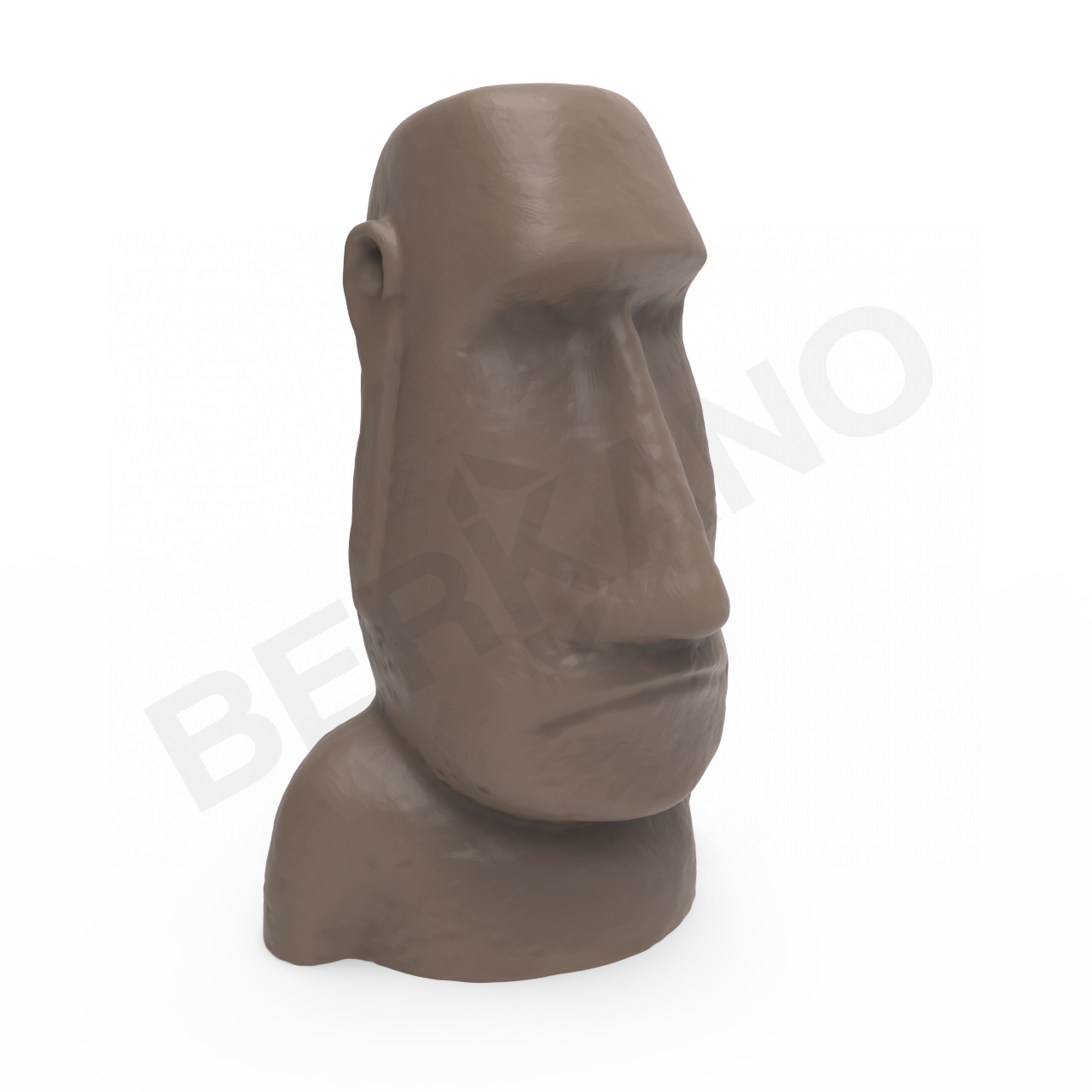 Фигура MOAI кофейного цвета - фото 2