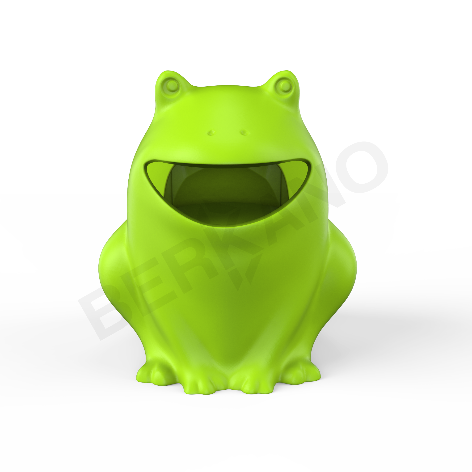 Урна детская BERKANO Frog зеленого цвета - фото 2