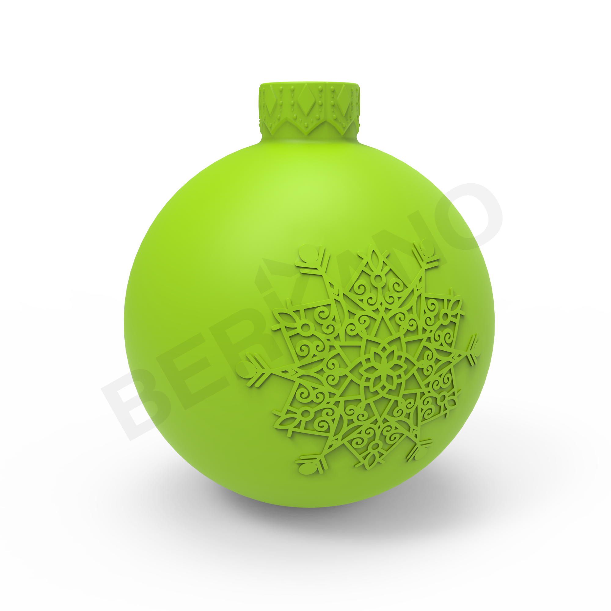 Праздничное украшение TREEBALL зеленого цвета - фото 6