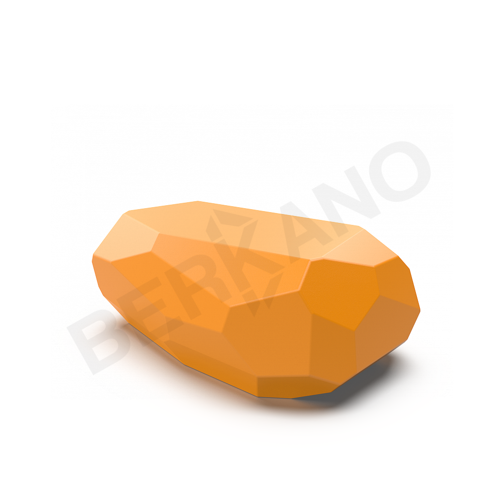 Светильник Polysquare 85 оранжевого цвета - фото 4