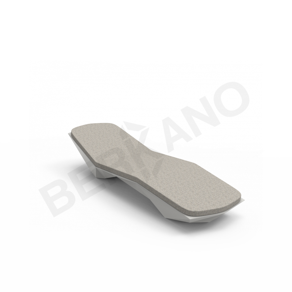 Шезлонг Quaro с подушками белого цвета / аксессуар Light grey - фото 8