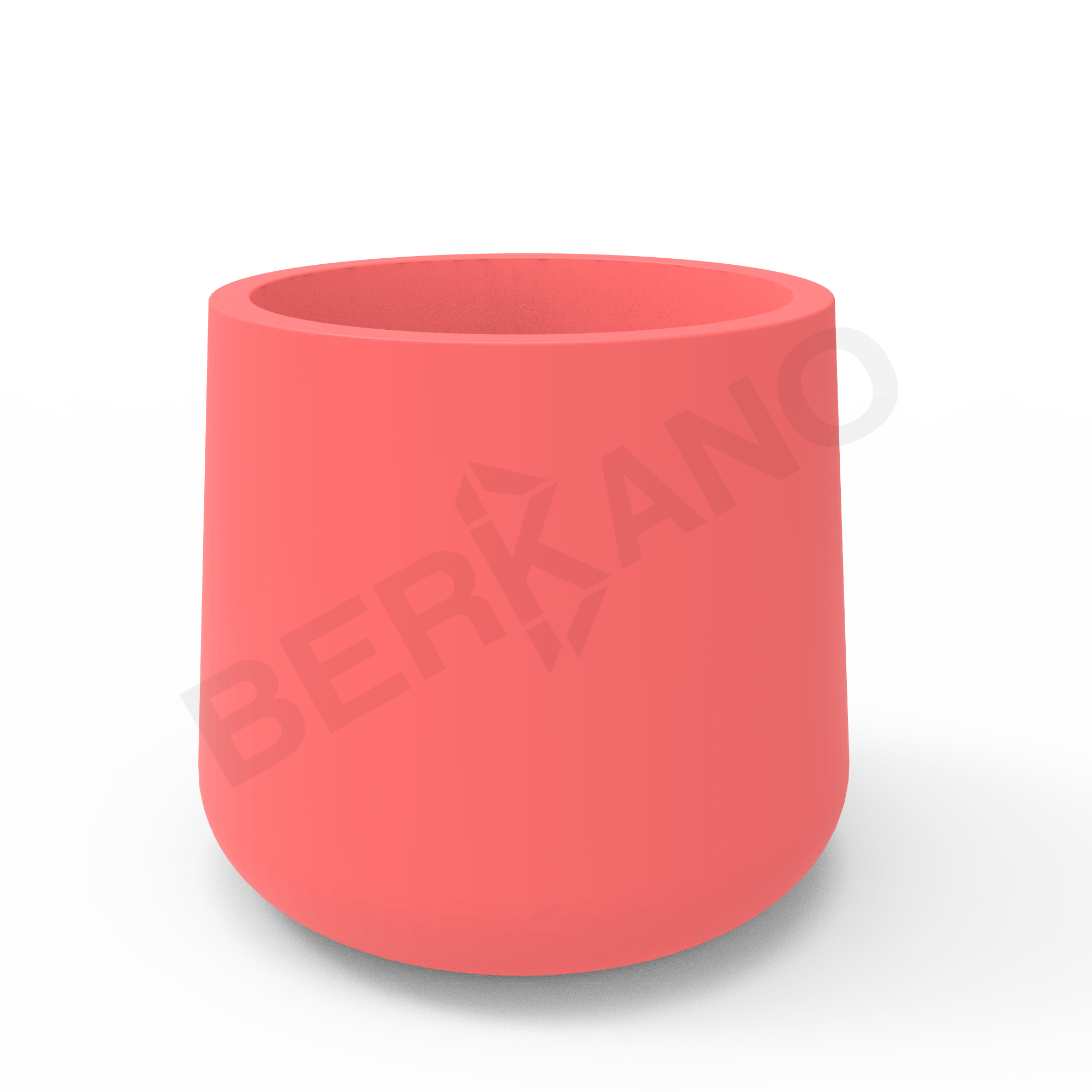 Кашпо Grace planter 110 DB красного цвета  - фото 3