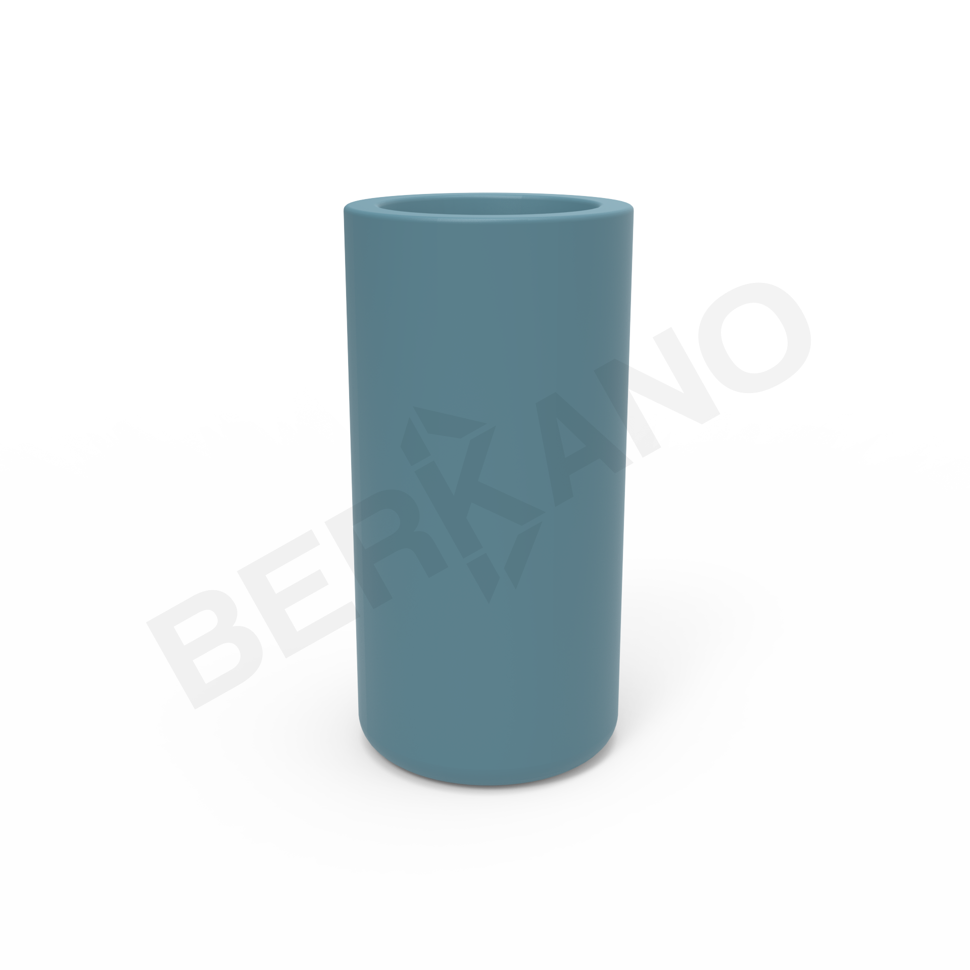 Кашпо Smoov Planter Cylinder DB бирюзового цвета - фото 3