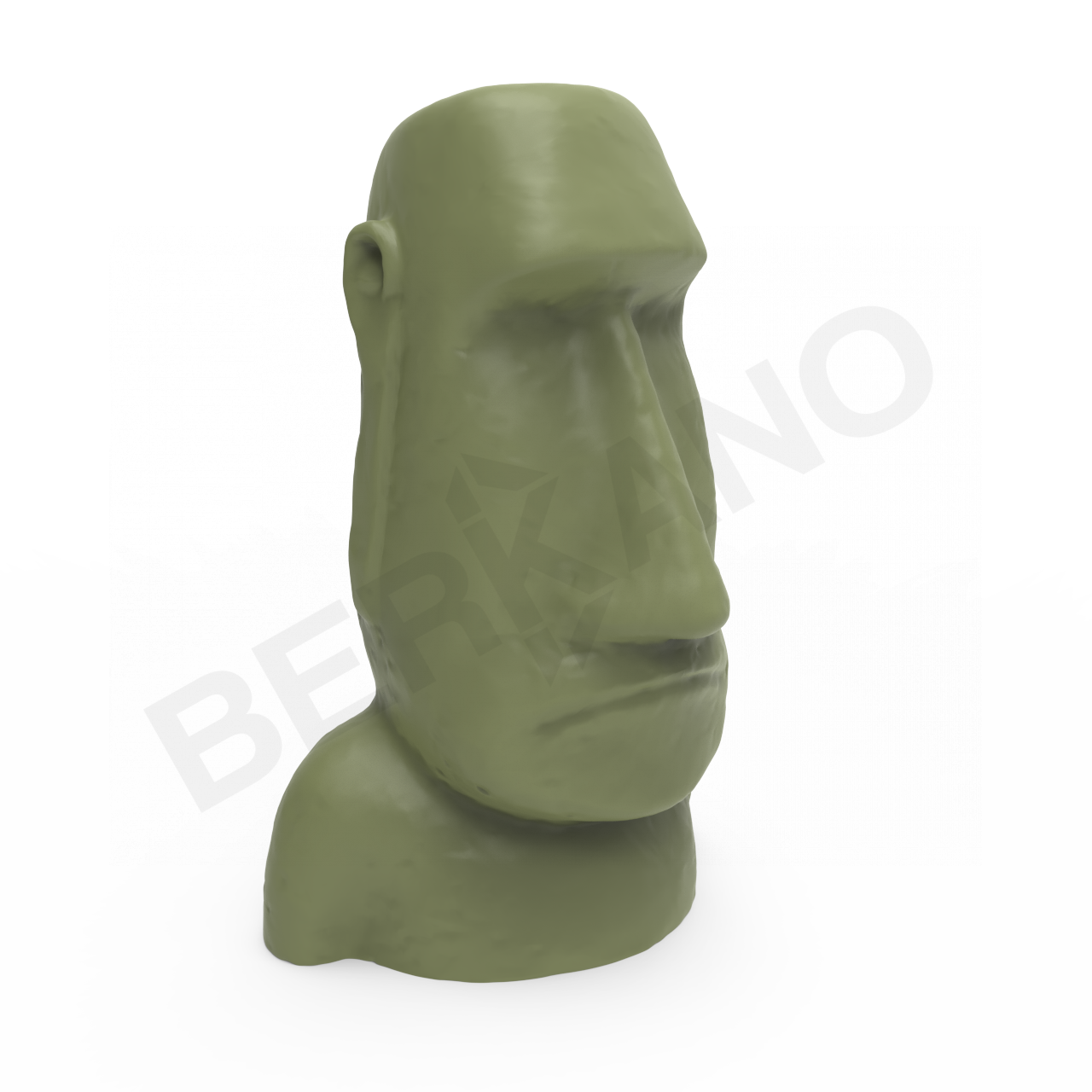Фигура MOAI темно-зеленого цвета - фото 2