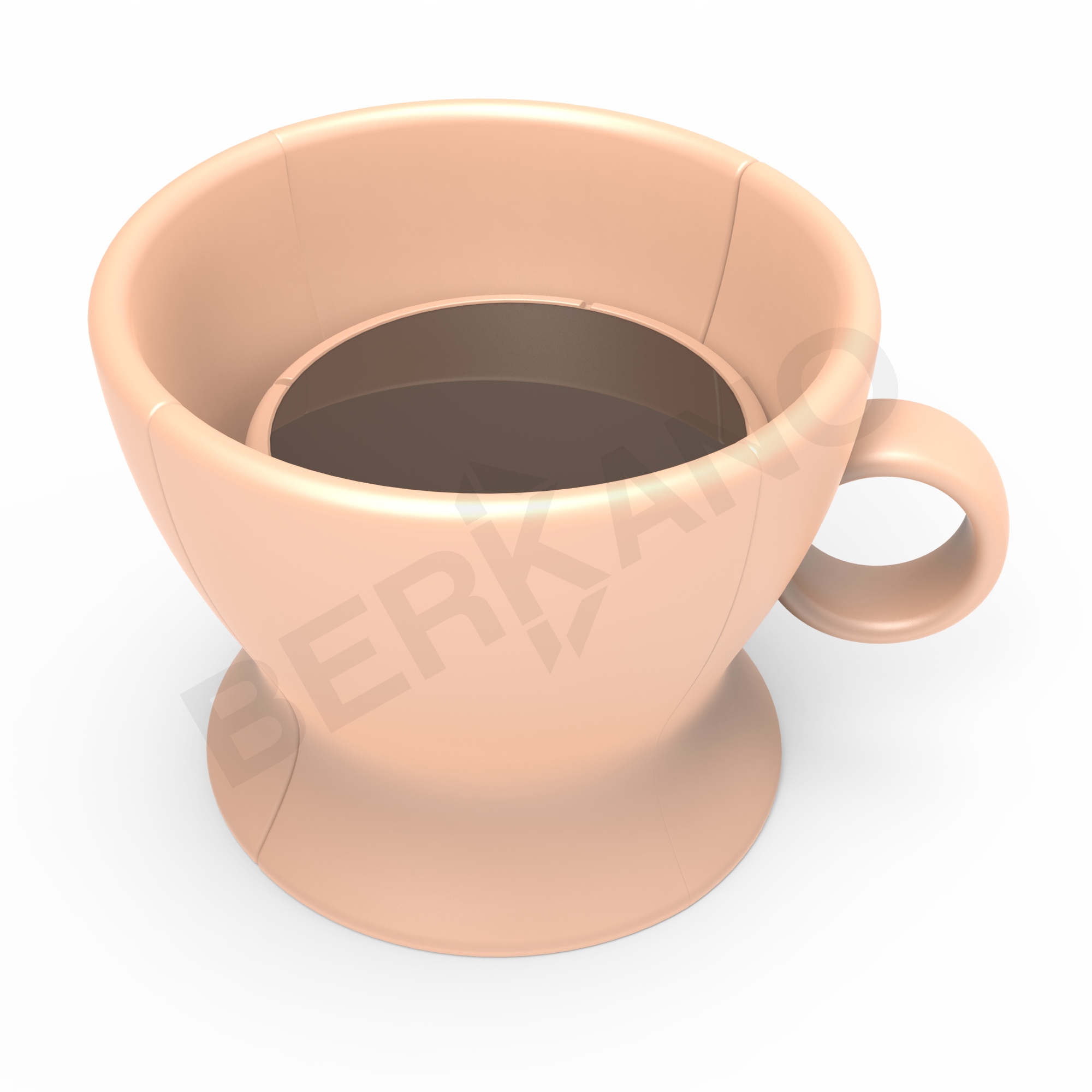 Стул Coffee терракотового цвета - фото 3