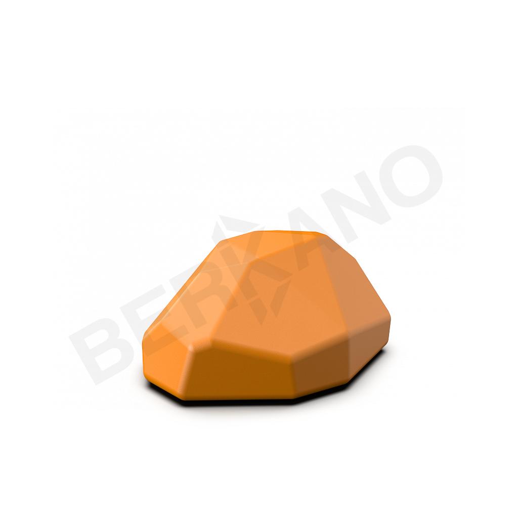 Светильник Polystone 30 оранжевого цвета - фото 2