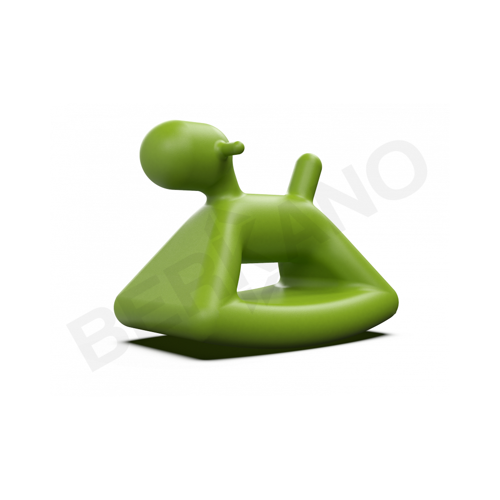 Собака-качалка Skippy 40 зеленого цвета - фото 2