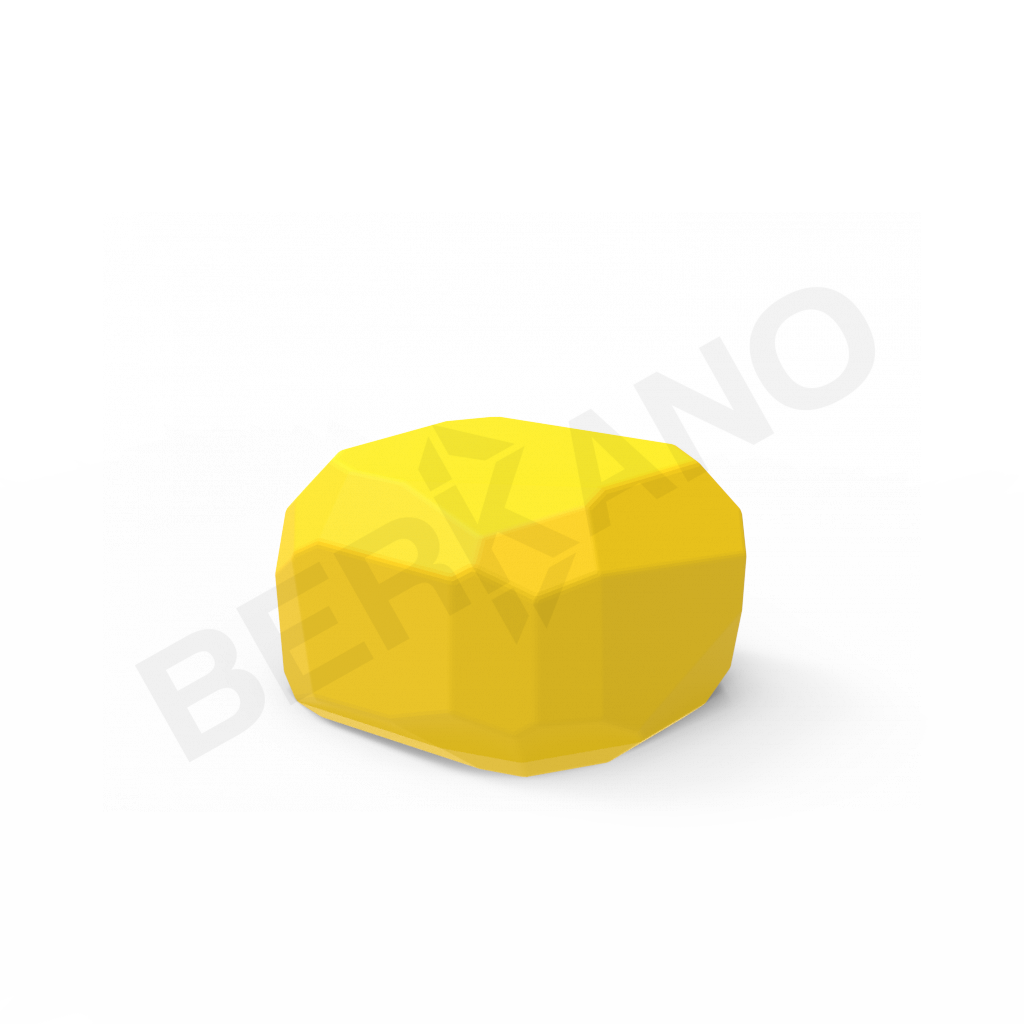 Светильник Polysquare 55 желтого цвета - фото 5