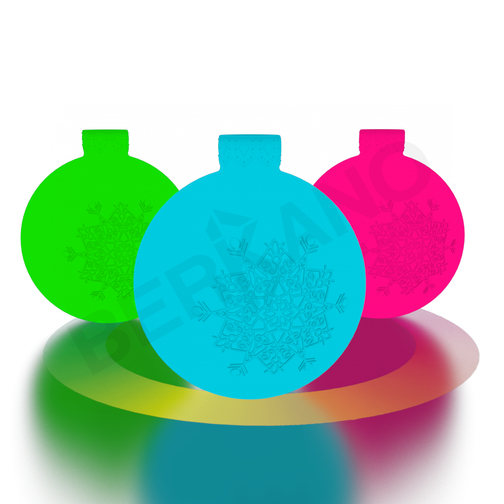 Праздничное украшение TREEBALL белого цвета RGB - фото 5