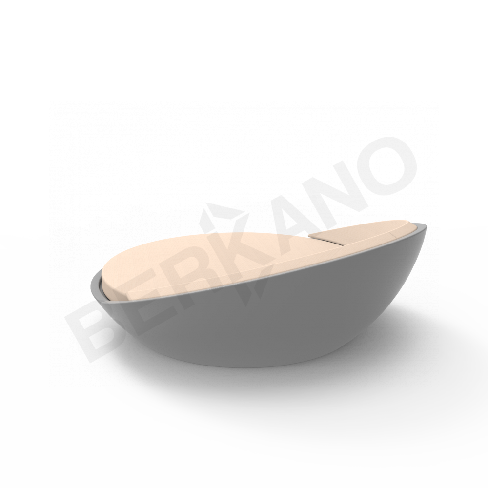 Шезлонг Riviera серого цвета / аксессуар Milk - фото 10