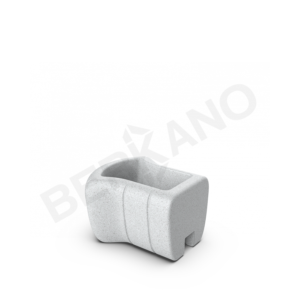 Кашпо-соединитель Y-seat tip DB белого цвета Granite - фото 3