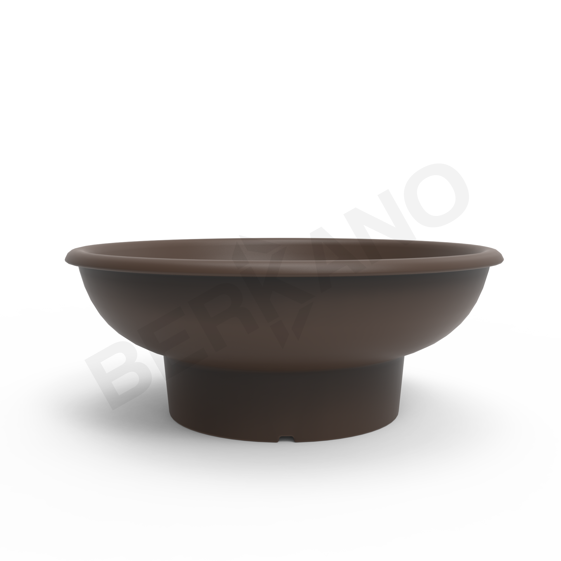 Кашпо Bowl коричневого цвета - фото 2