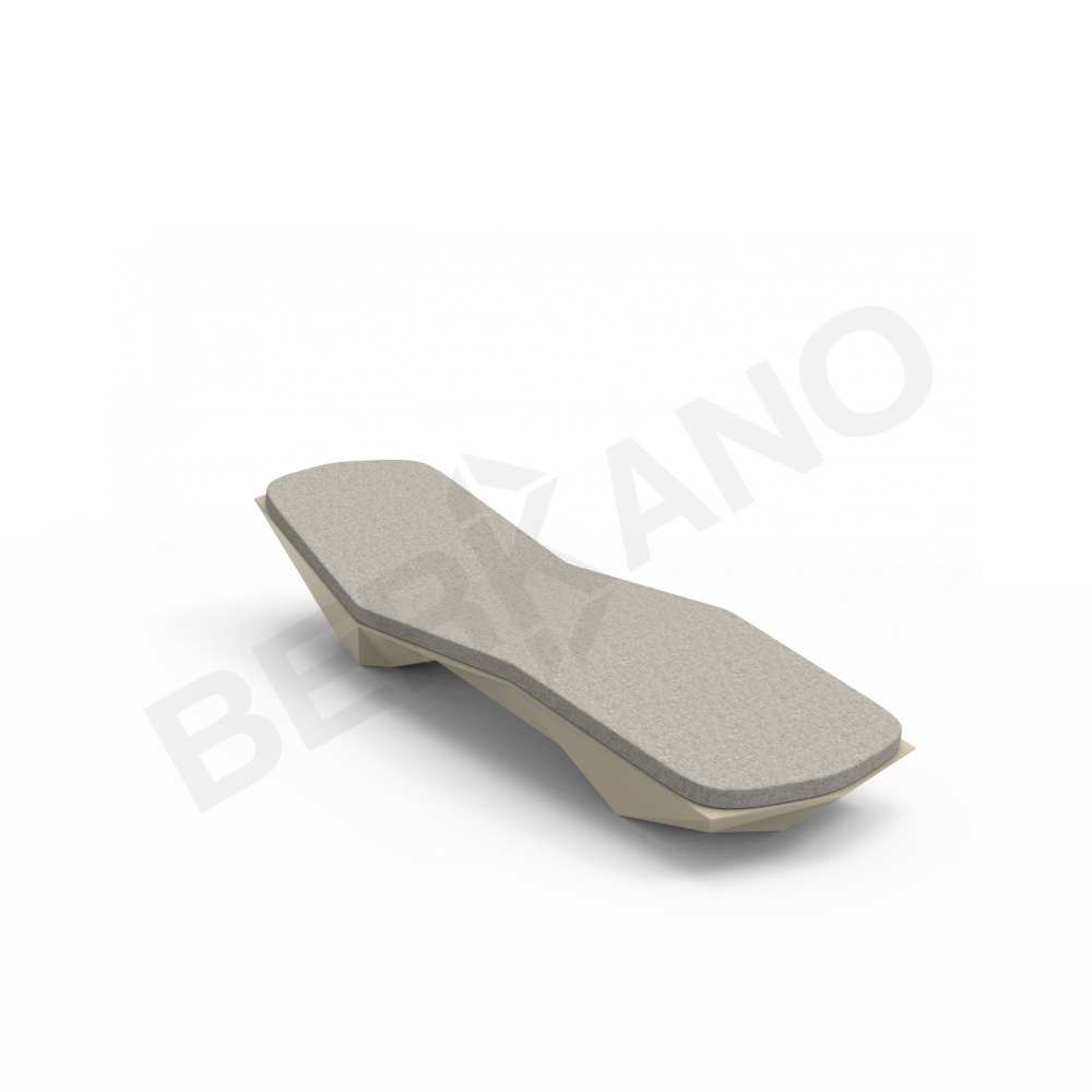 Шезлонг Quaro с подушками бежевого цвета / аксессуар Light grey - фото 8