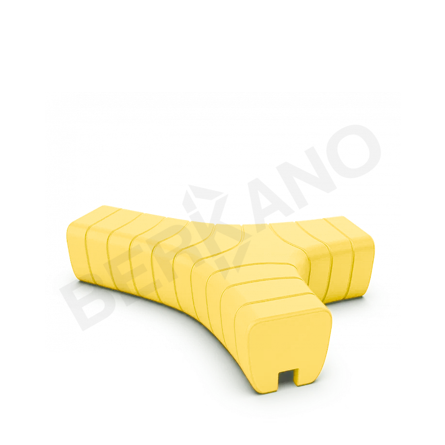 Скамейка Y-seat желтого цвета - фото 1