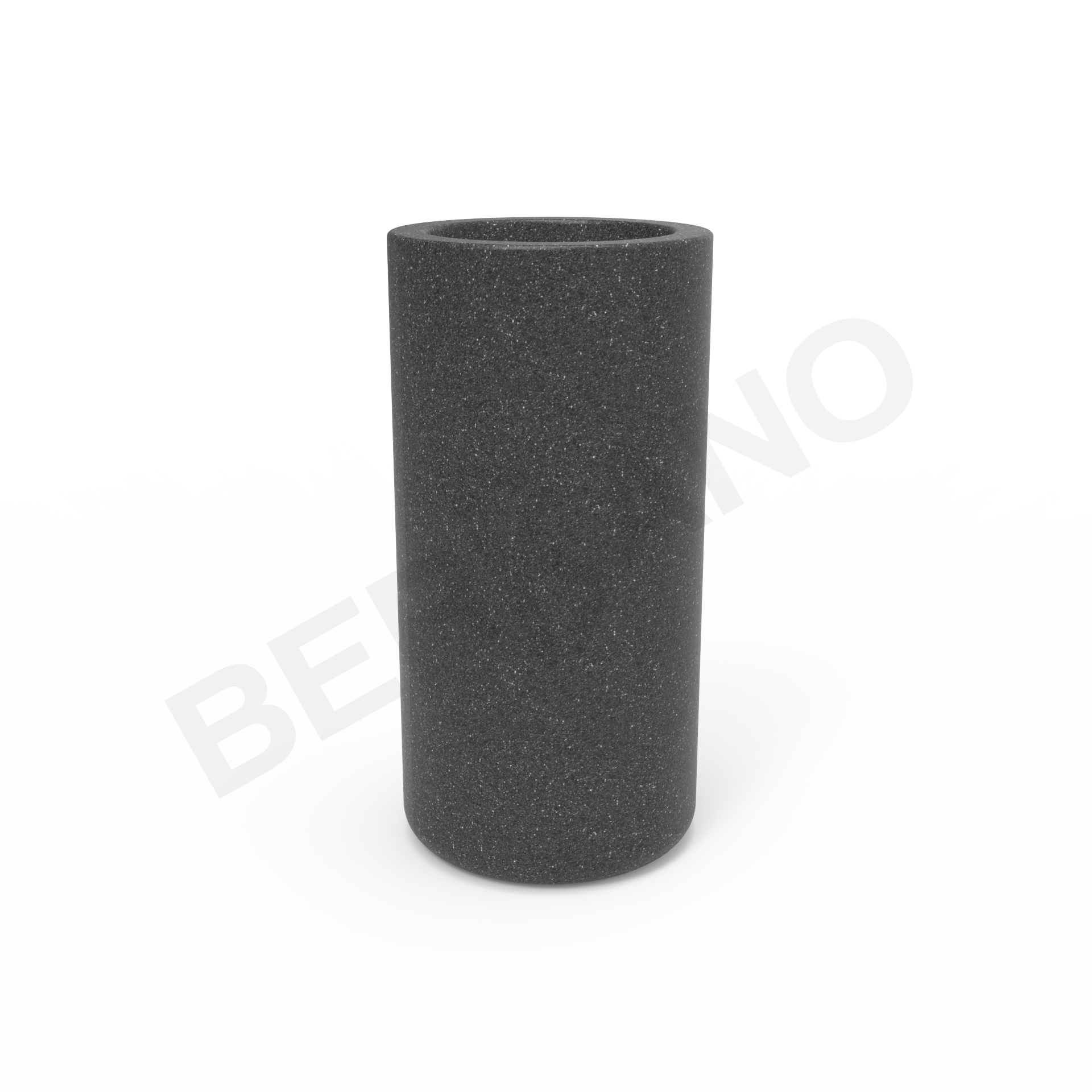 Кашпо Smoov Planter Cylinder DB цвета черный гранит - фото 5